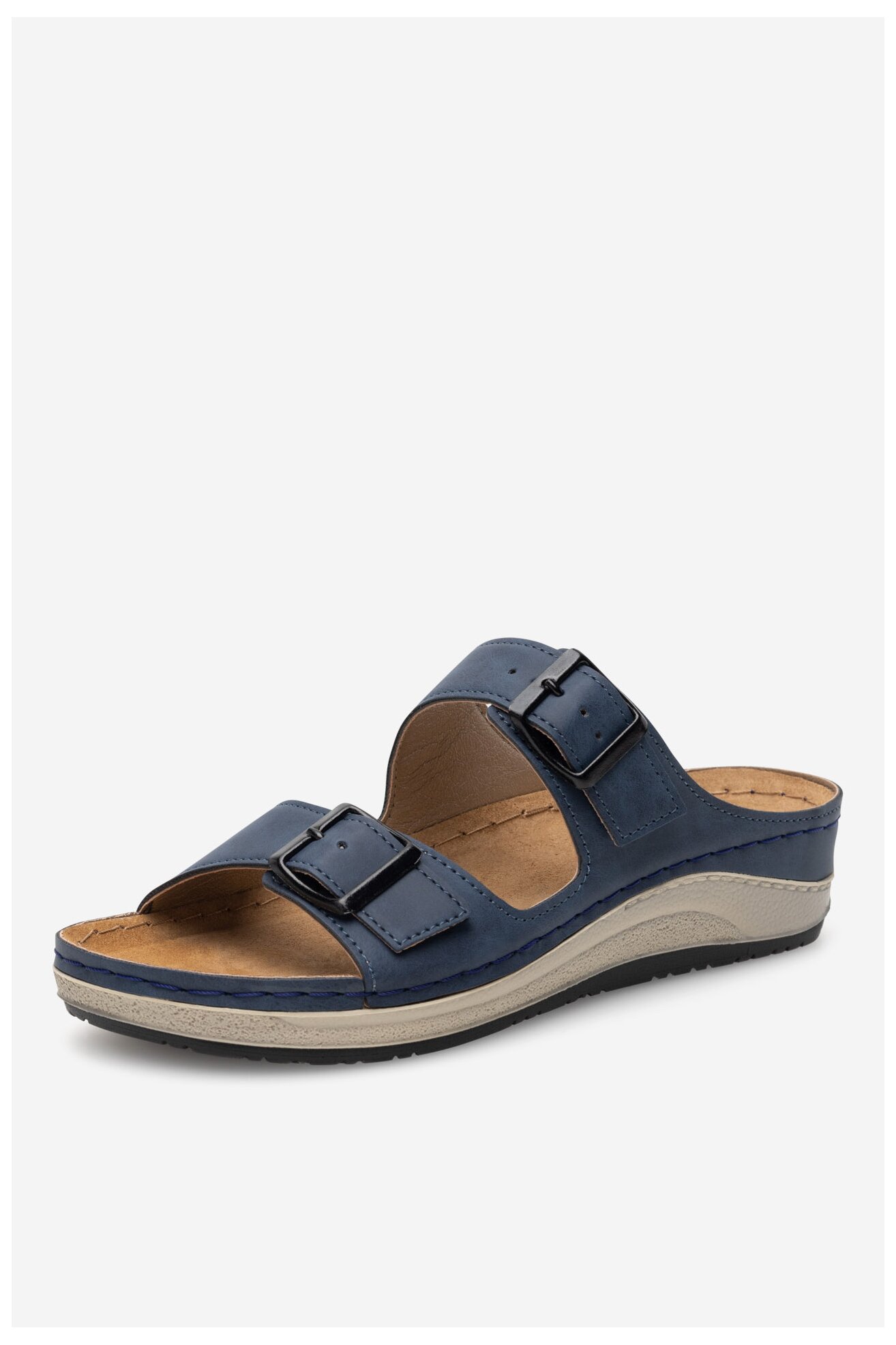 Klapki Inblu PF030100 Granatowy