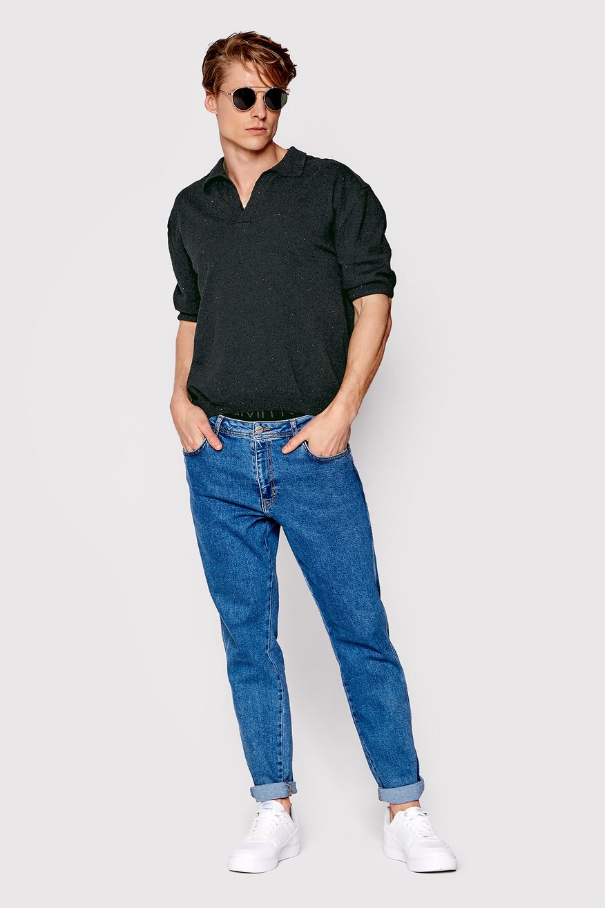 
                Americanos - Polo czarna - 2230021006806