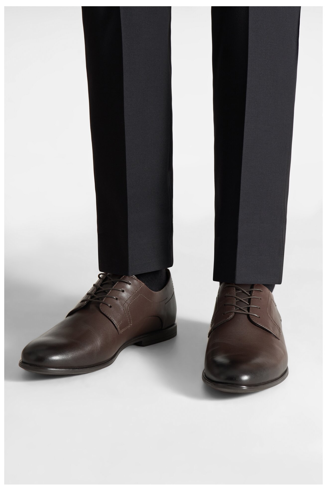 Половинки обувки Lasocki KONGO-11 MI08 ТЪМНОКАФЯВ