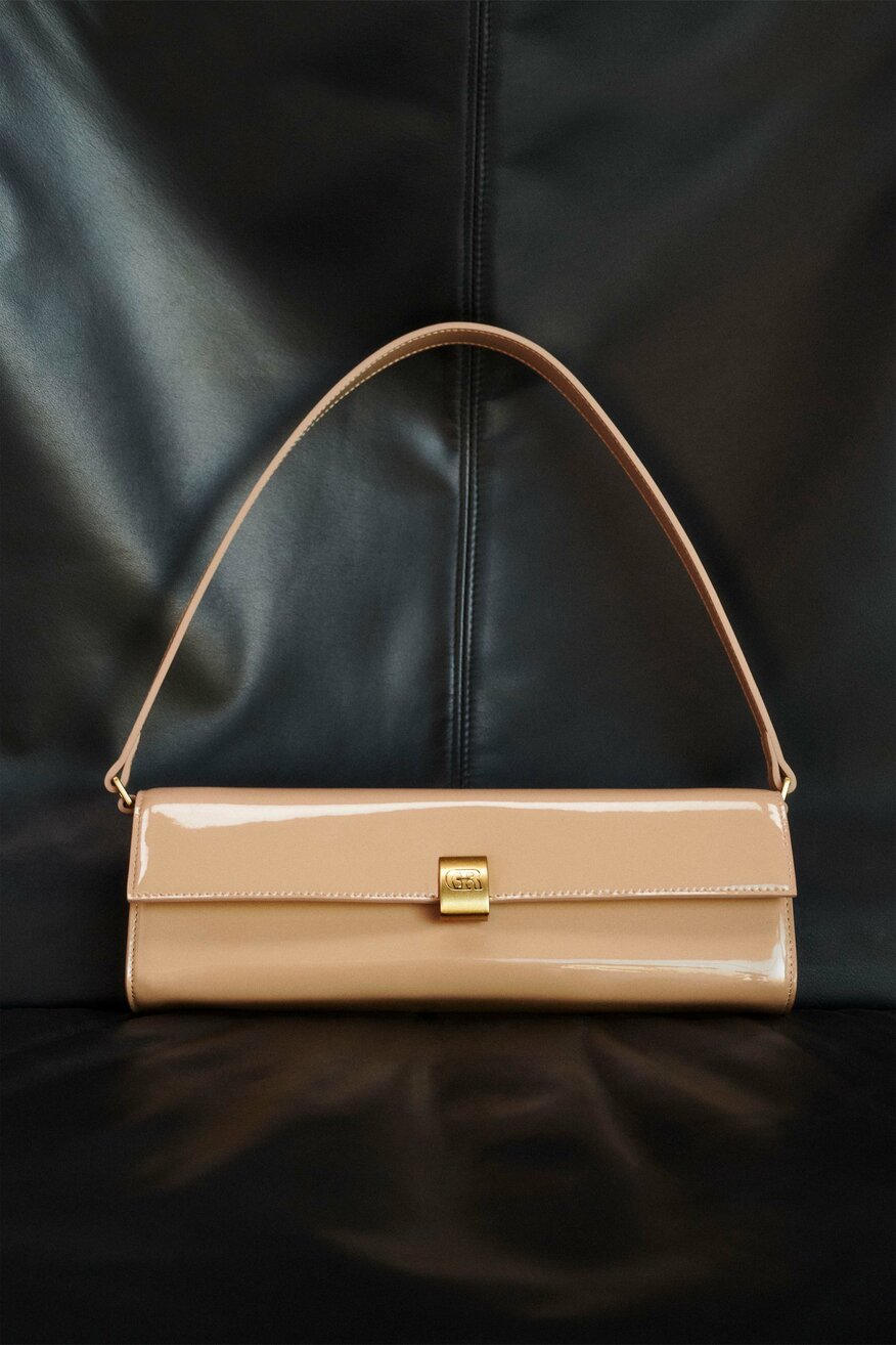 
                Gino Rossi - Mała torebka skórzana bagietka - 5905588624028