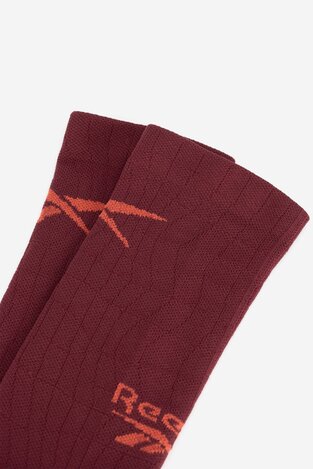 Шкарпетка Reebok R0385-SS24 (1-PACK) ТЕМНО-ЧЕРВОНИЙ