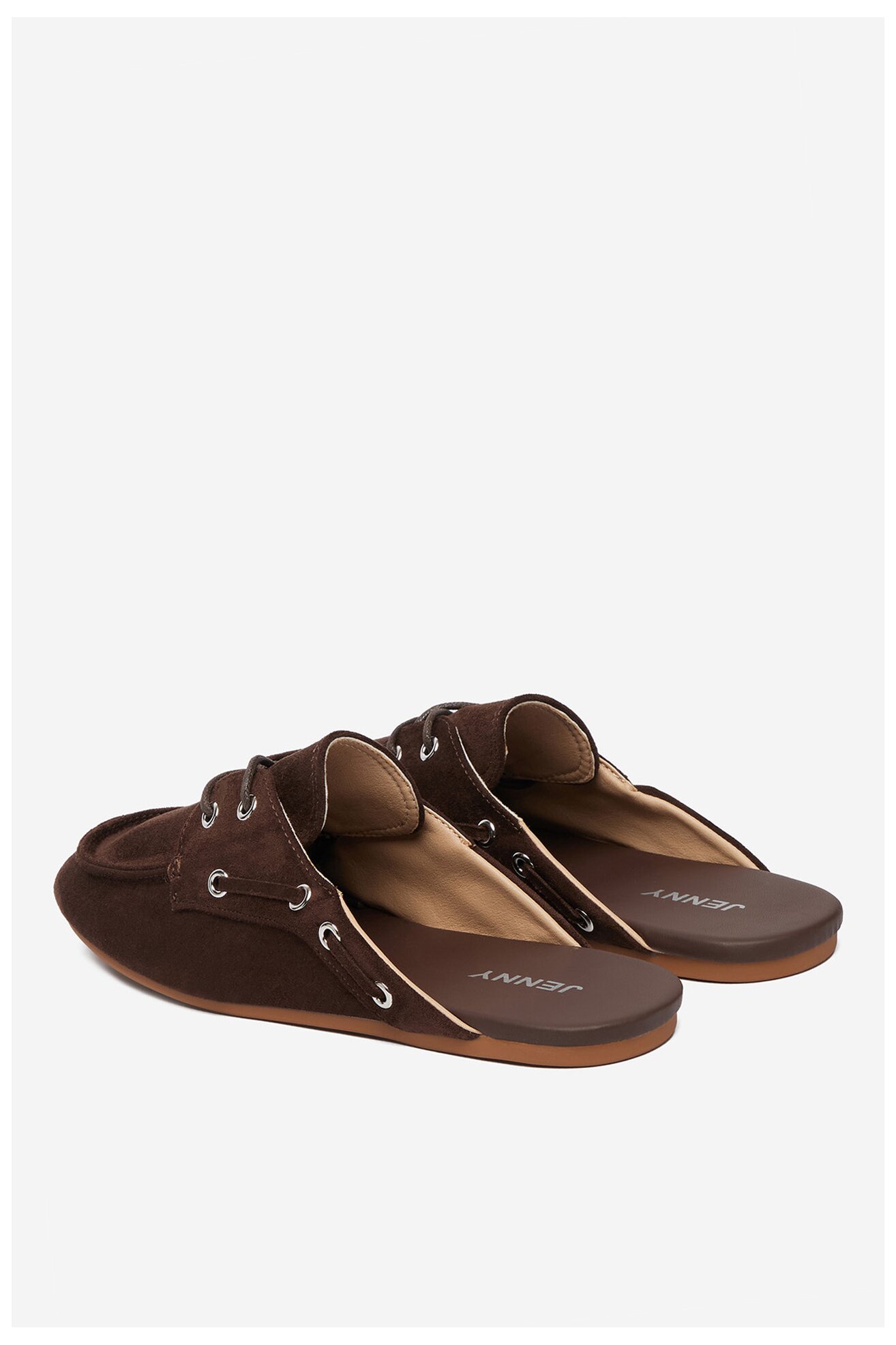 Klapki Jenny CEO-24SW666-11 Brązowy ciemny