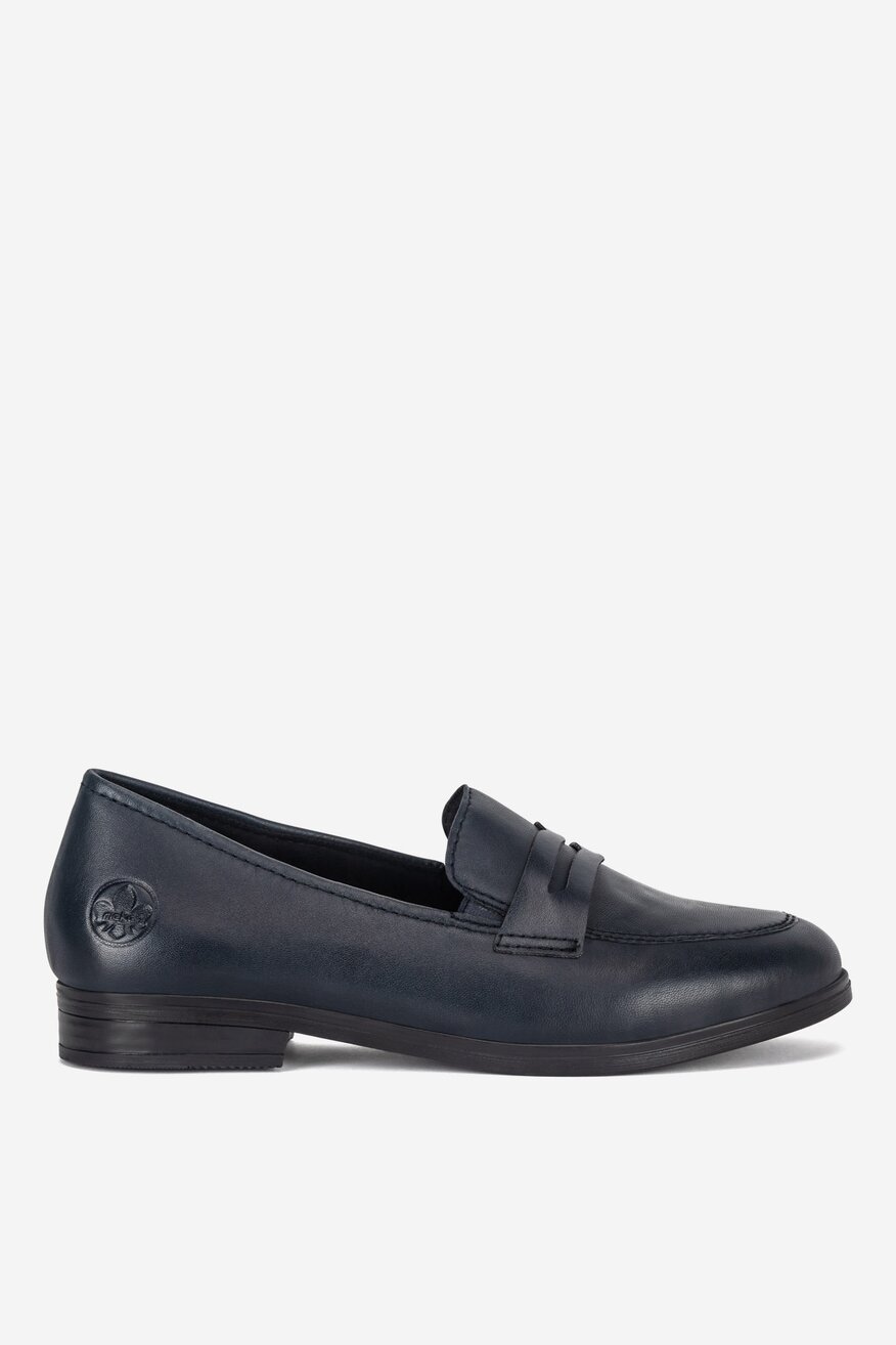 Rieker - Loafersy skórzane - 2230062965834