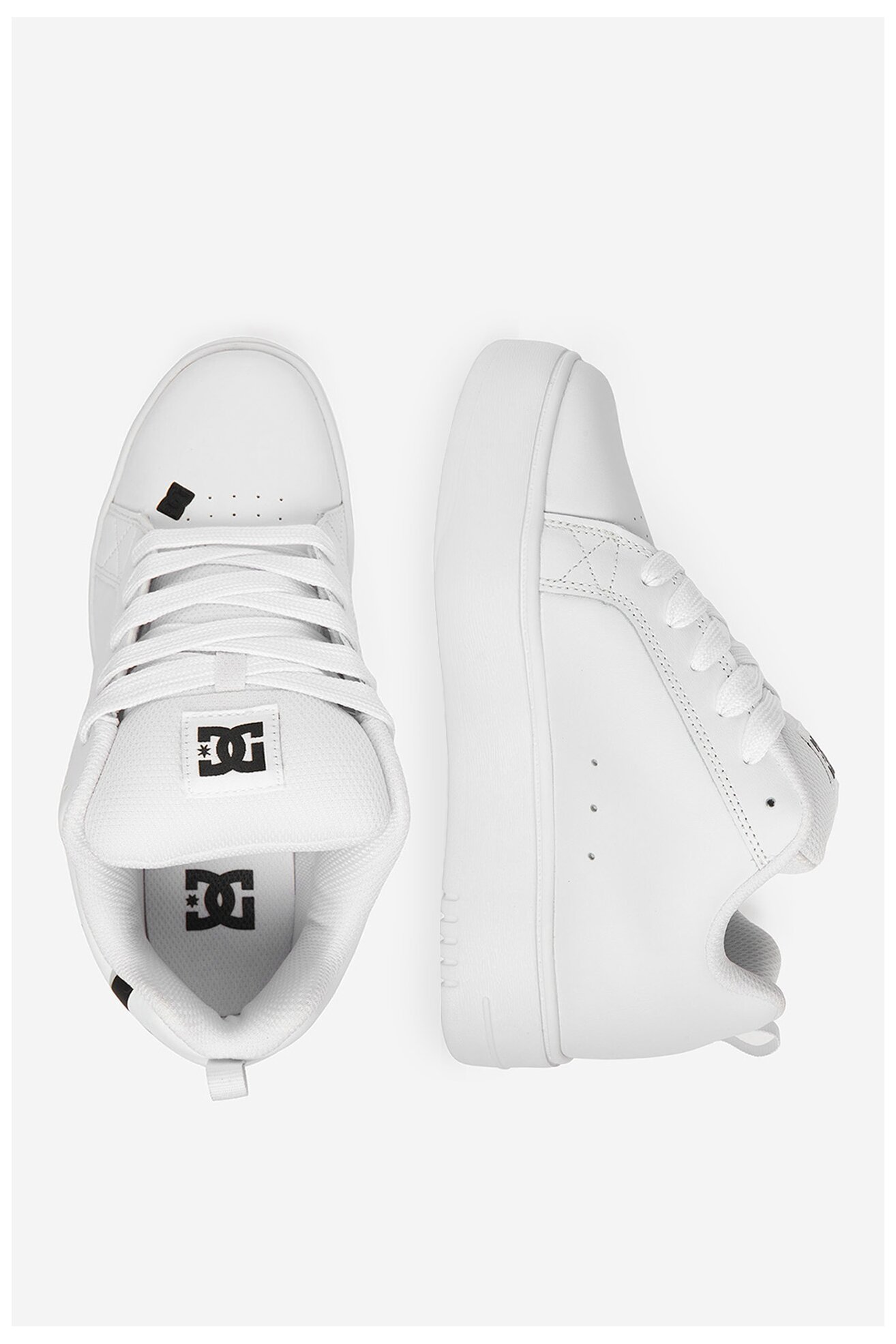 Кросівки спортивні DC Shoes CEO-COURT GRAFFIK PLATFORM DC02422101 БІЛИЙ