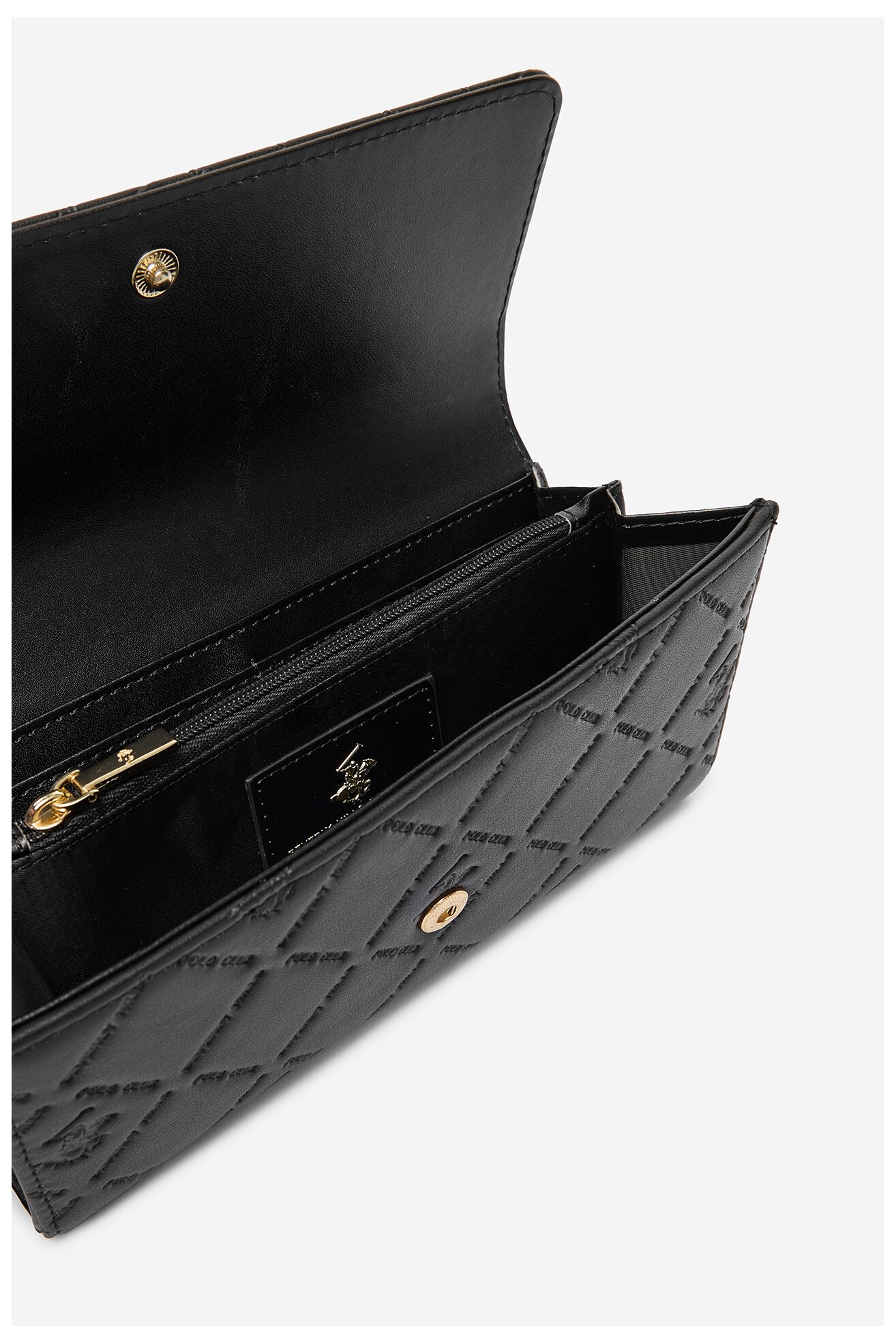 Portofel femei Beverly Hills Polo Club CEO-BHPC-W1-007-AW25 NEGRU