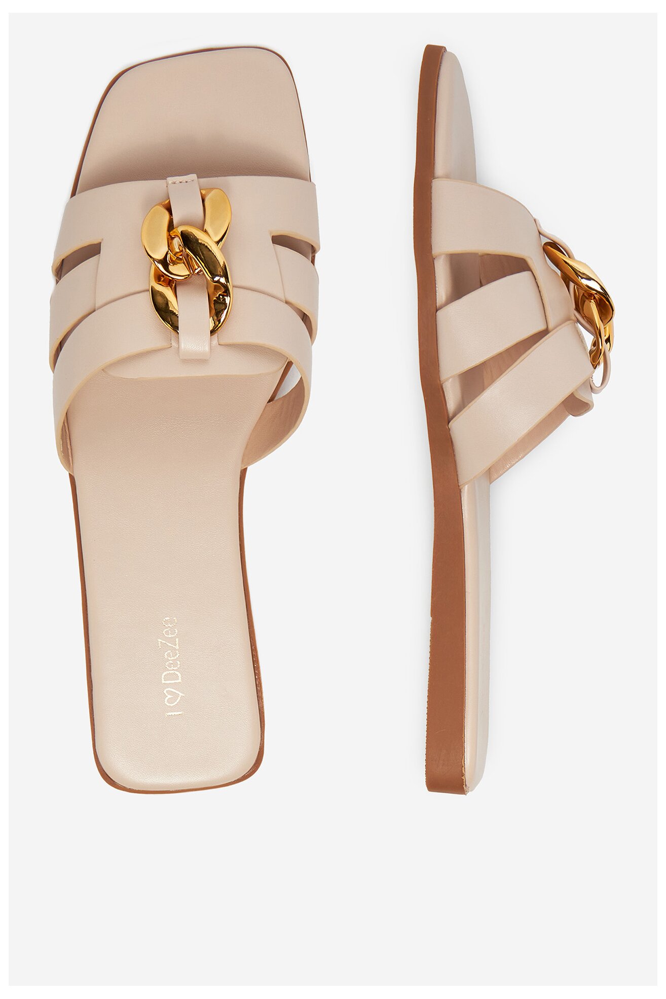 Șlapi DeeZee E2031-11 ALB