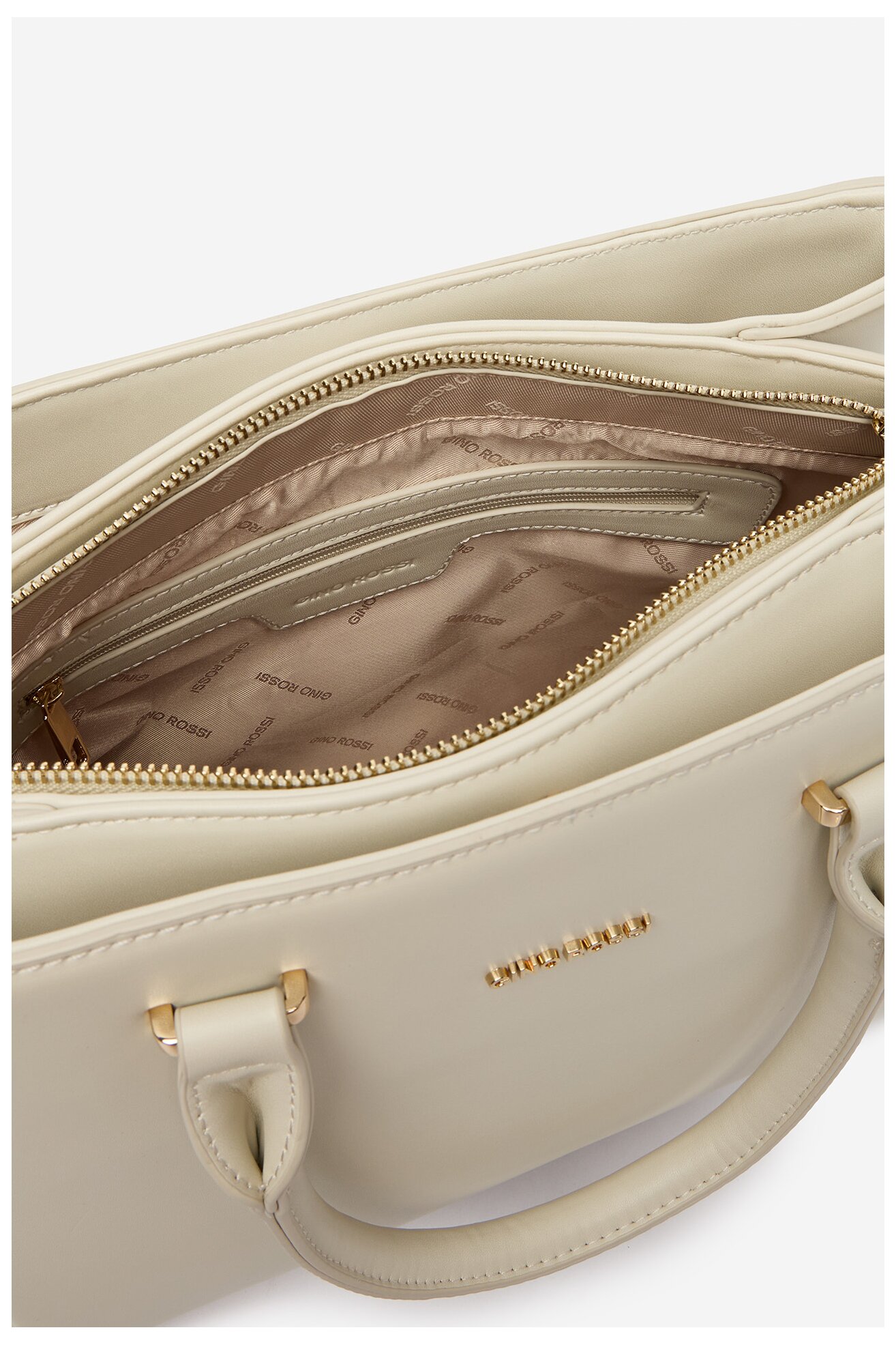 Сумка З Ремінцем Gino Rossi C-KY260 ІВОРИ