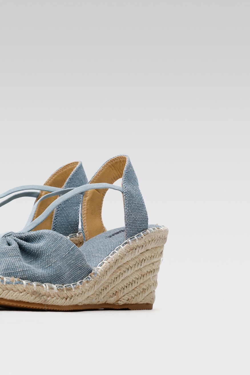 
                Clara Barson - Sandały boho niebieskie - 5904248459222