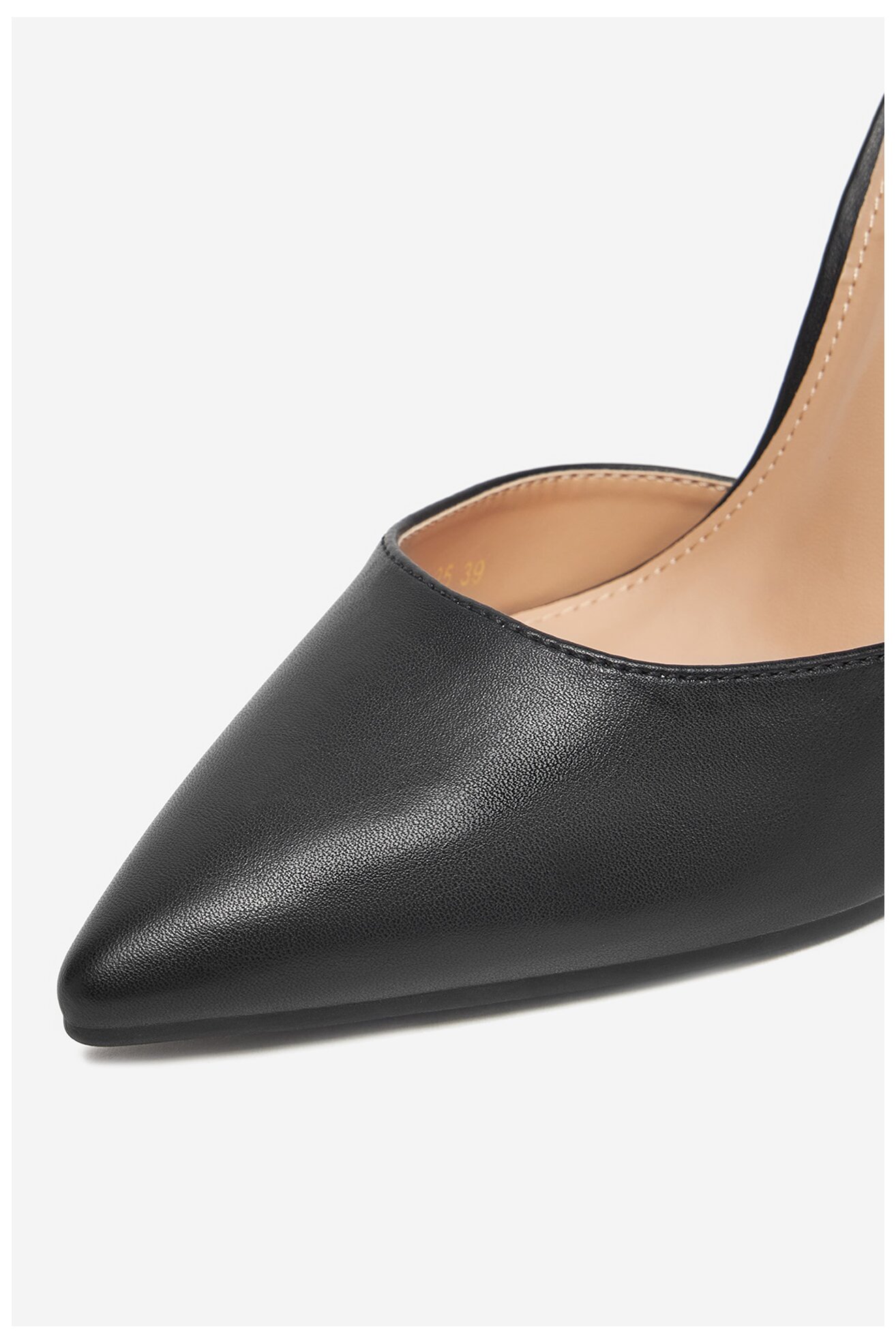 Pantofi cu toc DeeZee HT88745-25 NEGRU