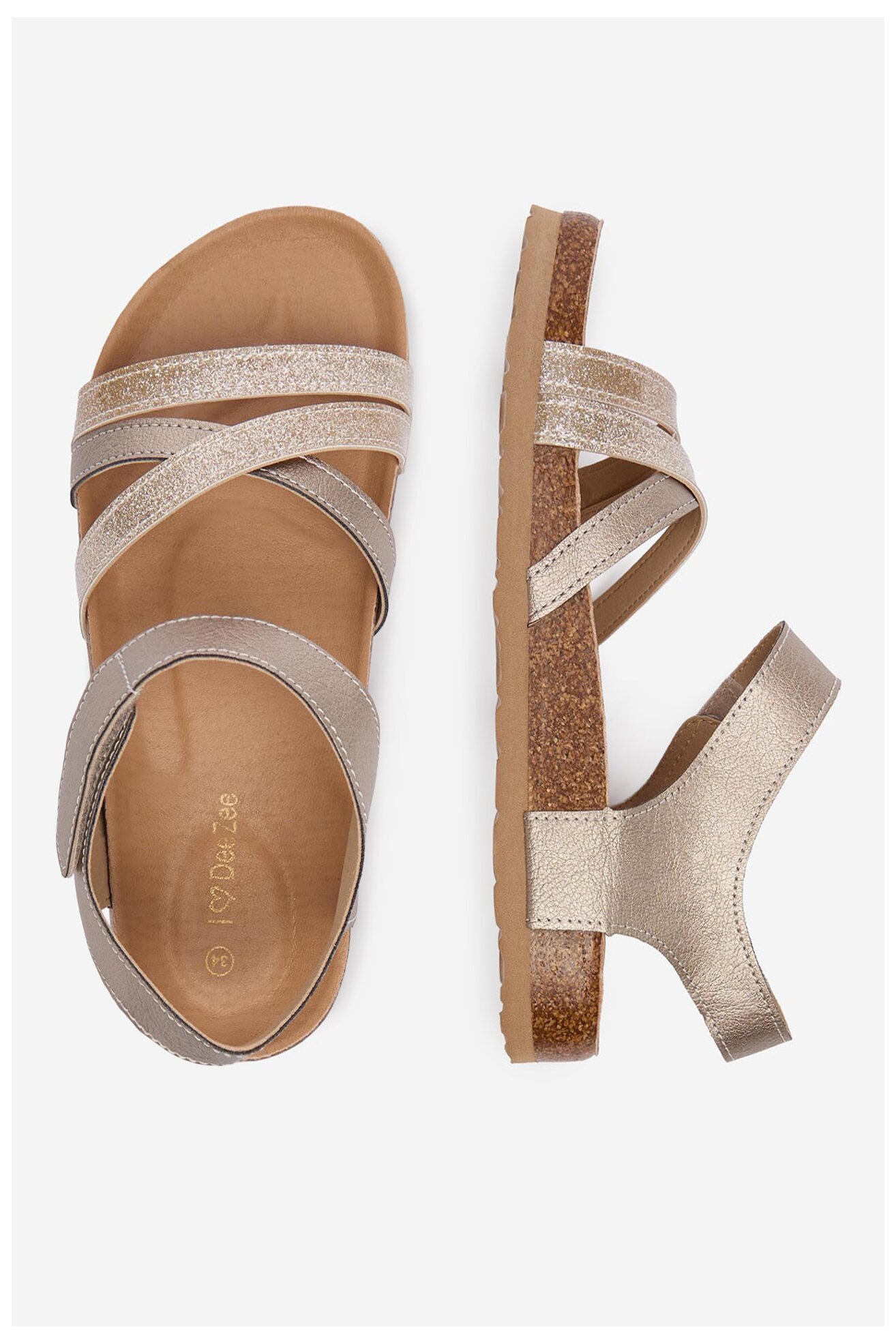 Сандалі DeeZee CEO-CS20181-01A ЗОЛОТИЙ