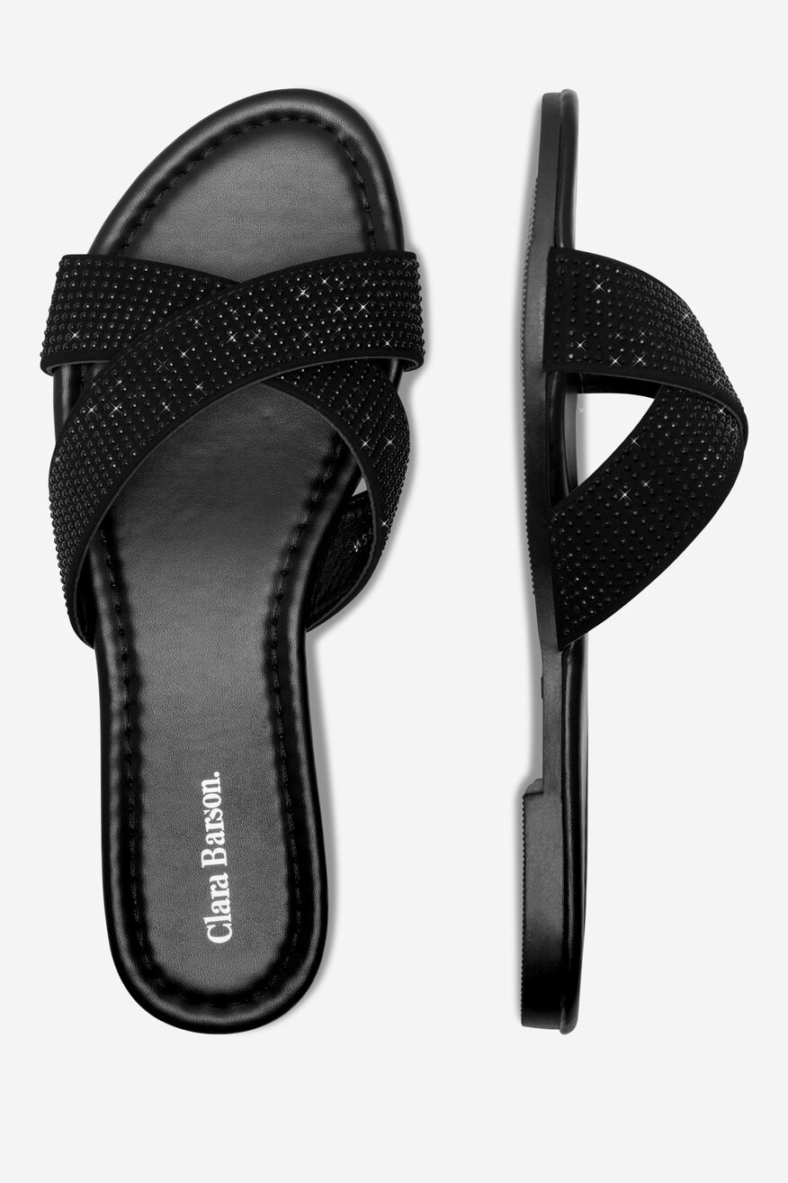 
                Papuče Clara Barson CRNA - 5905588476375