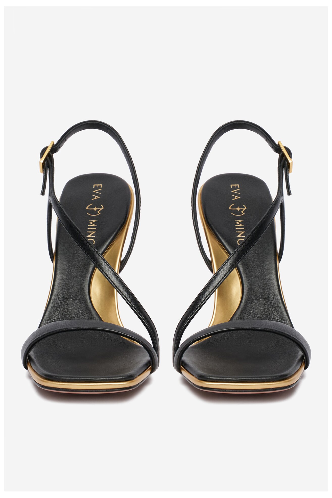 Сандалі EVA MINGE ROSEMARY-LT1520-2 ЧОРНИЙ