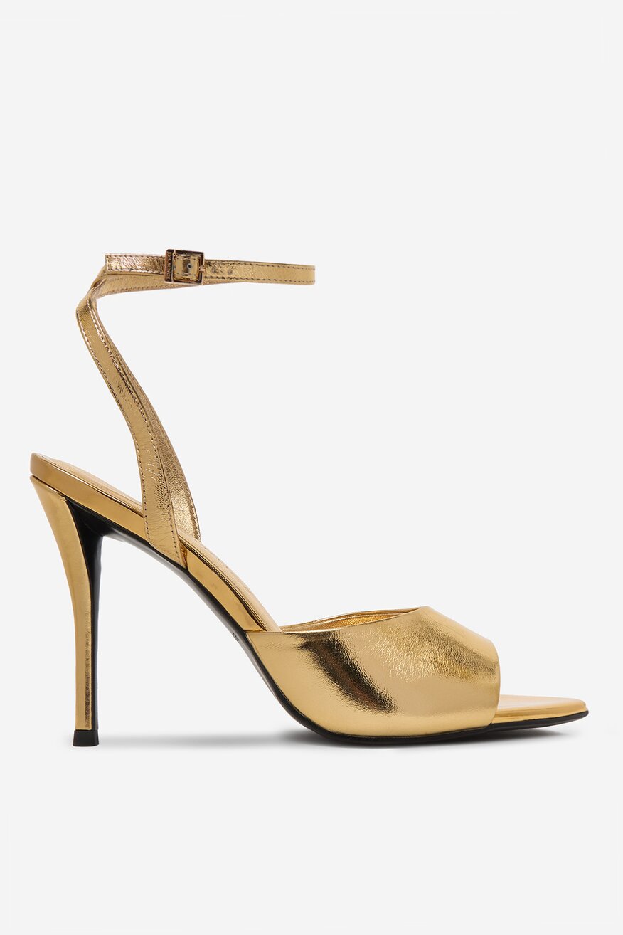 
                EVA MINGE - Sandały skórzane - 5906751805398