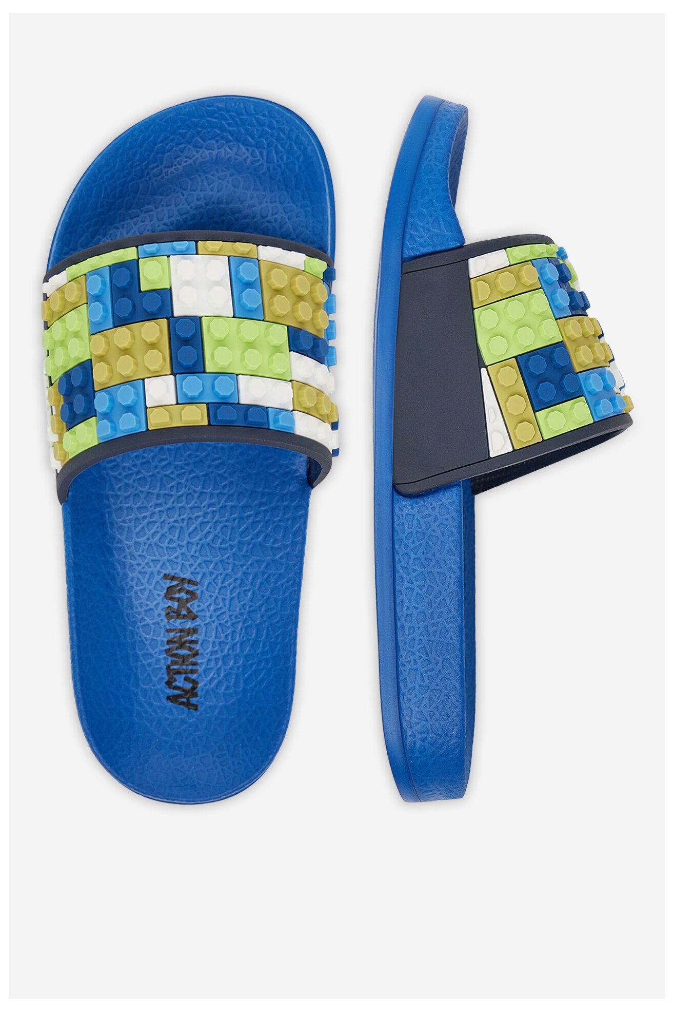 Klapki basenowe Action Boy P3047043K Niebieski