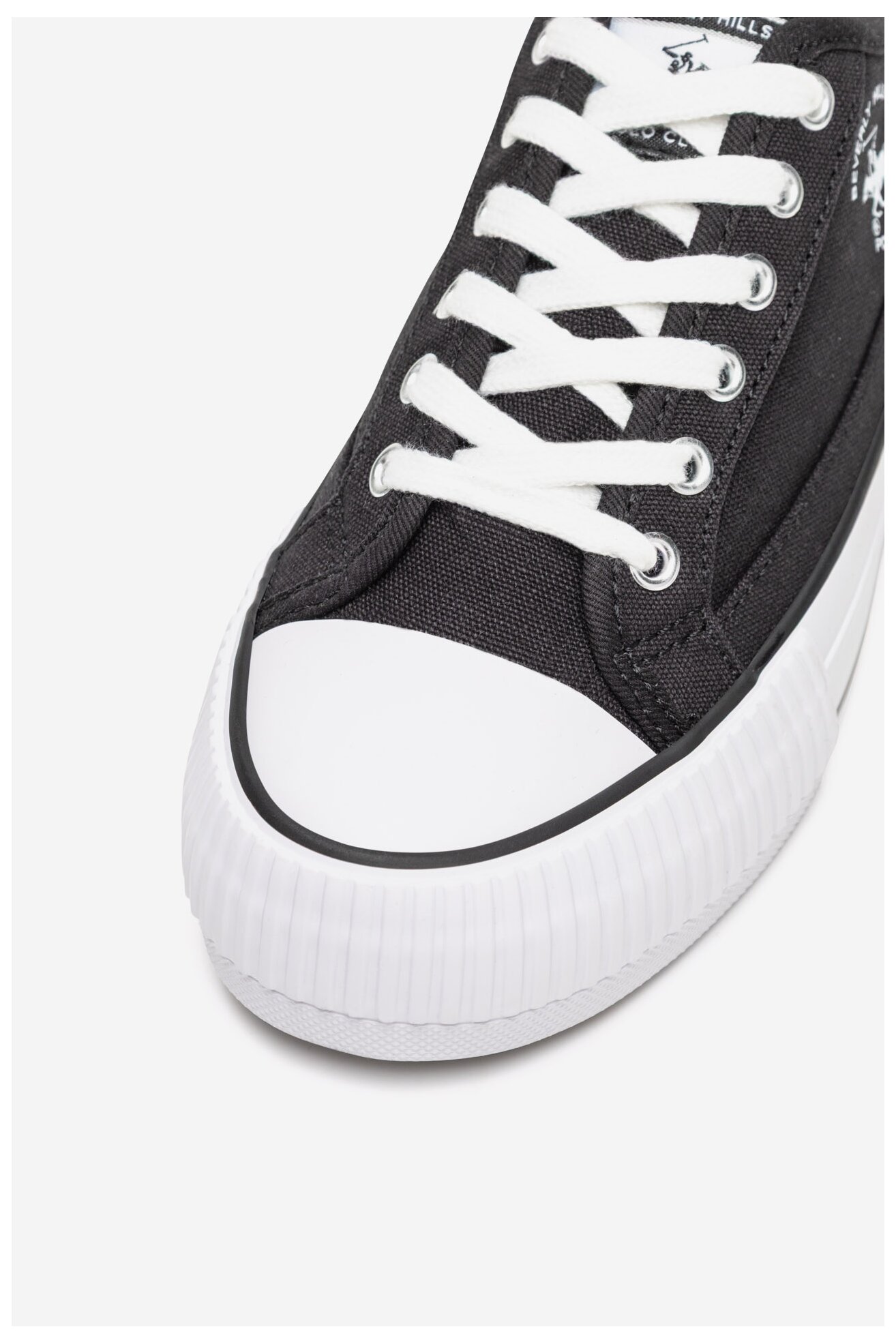 Plátěná obuv Beverly Hills Polo Club V12-842 ČERNÁ