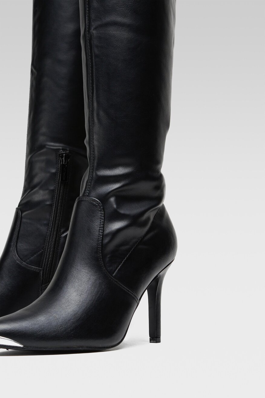 
                DeeZee - Kozaki na obcasie za kolano - 5904862218816