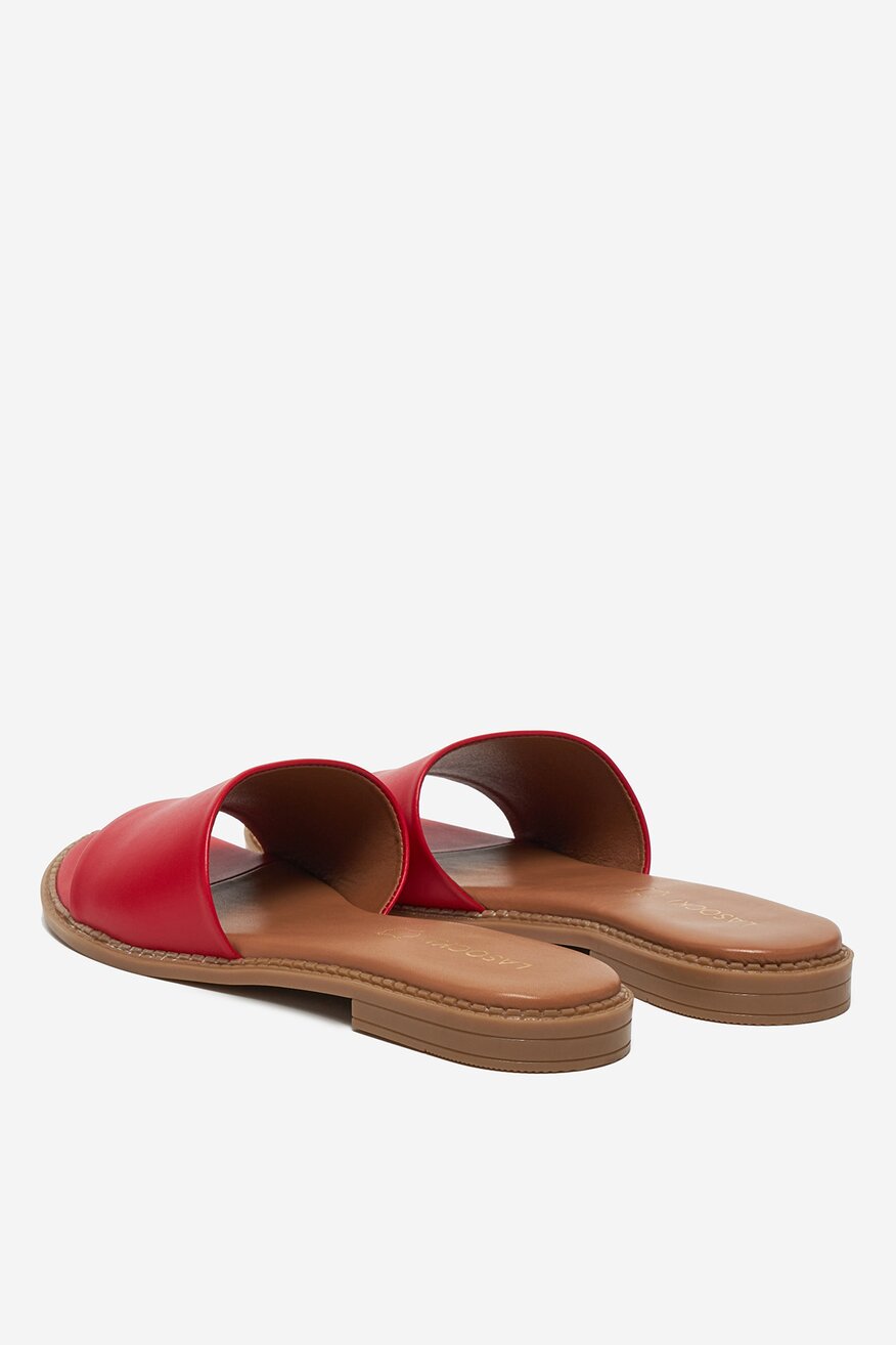 
                Lasocki - Klapki skórzane - 5906751146200