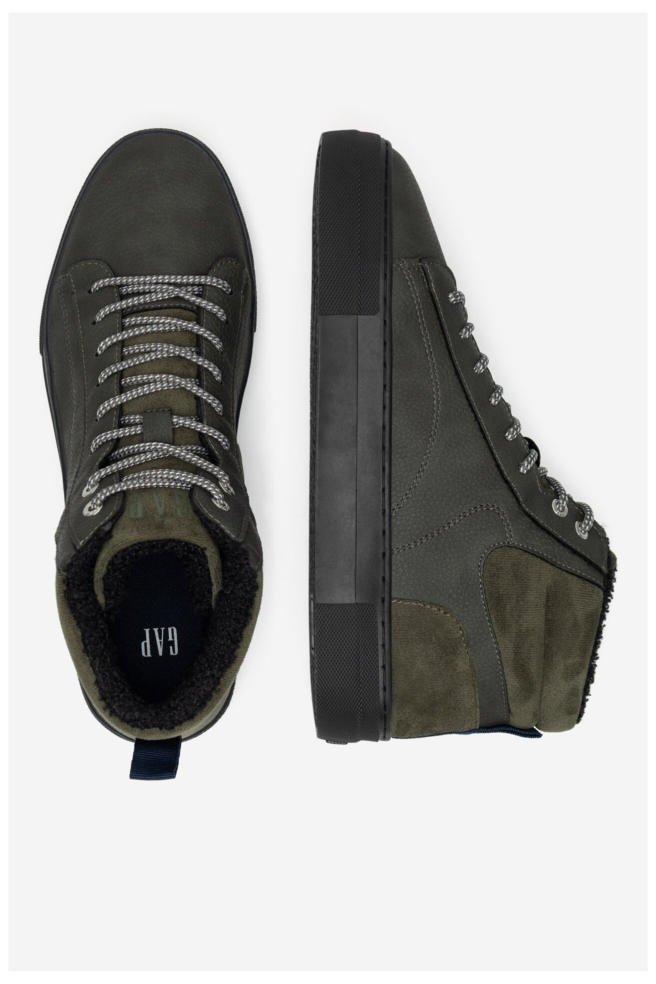 Спортни обувки GAP PORTLAND CUP MID M GP505011AM-OV00 ЗЕЛЕН