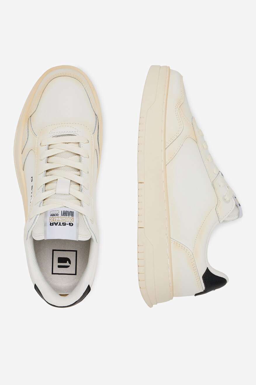 Sneakerși G-STAR RAW ALB - 5906751053492