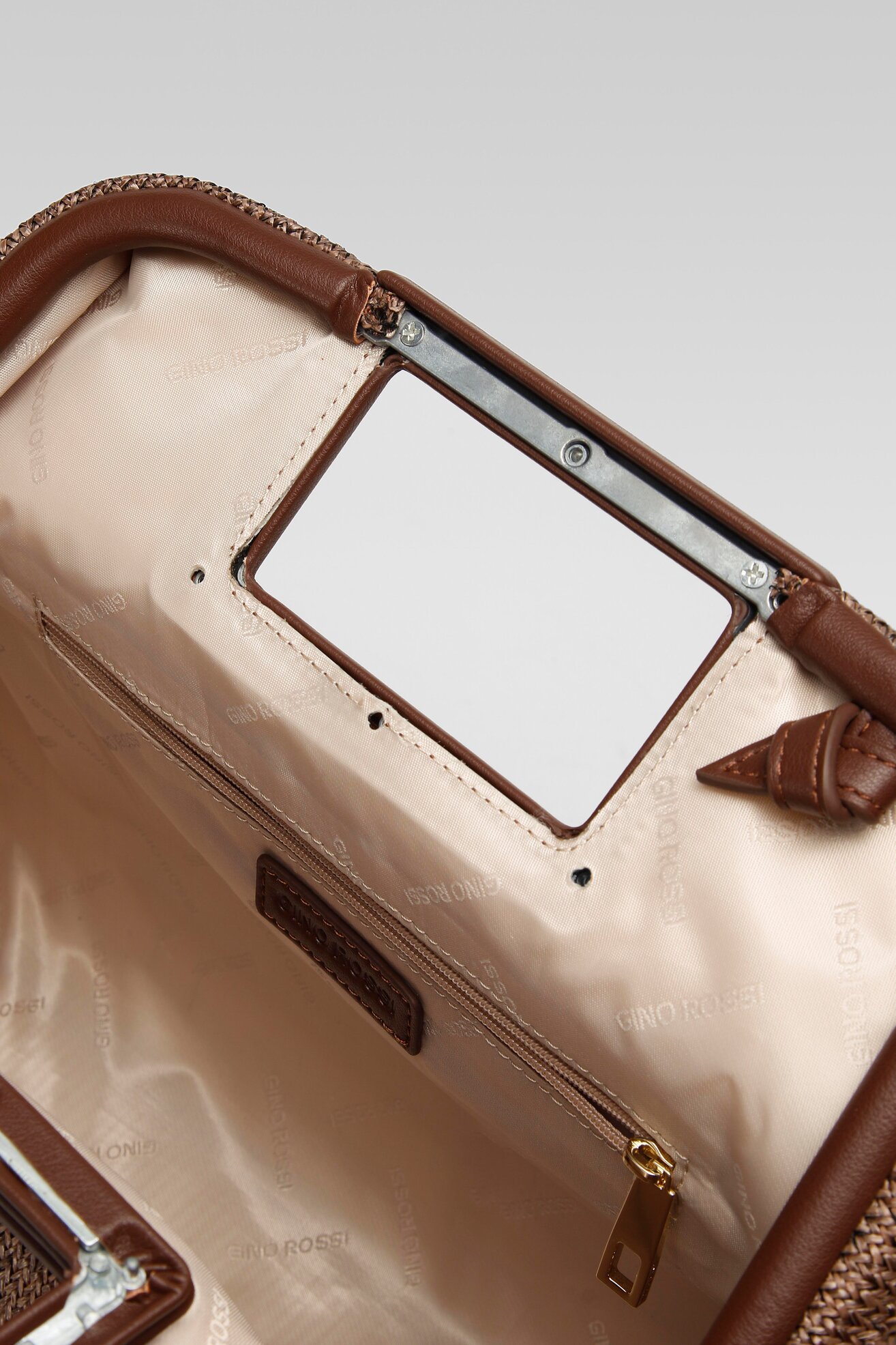 Torebka Gino Rossi CS7526 Brązowy ciemny