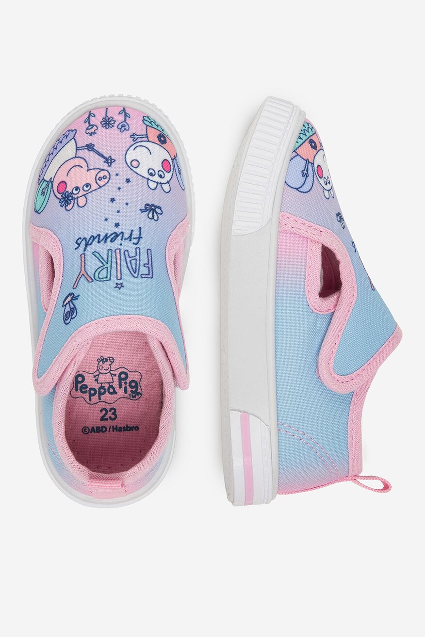 
                PEPPA PIG - Kapcie na rzepy - 5903698051598