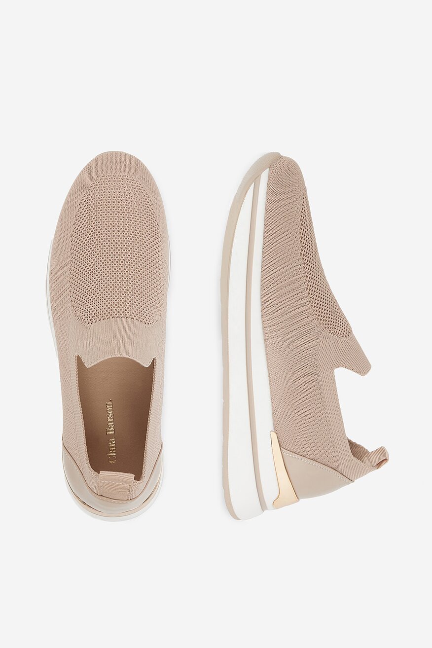Clara Barson - Sneakersy na koturnie - 5903698190723