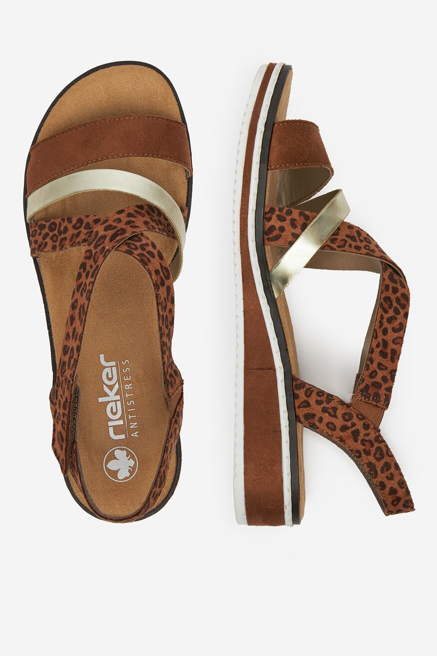 
                Szandál Rieker BARNA - 2230078407205