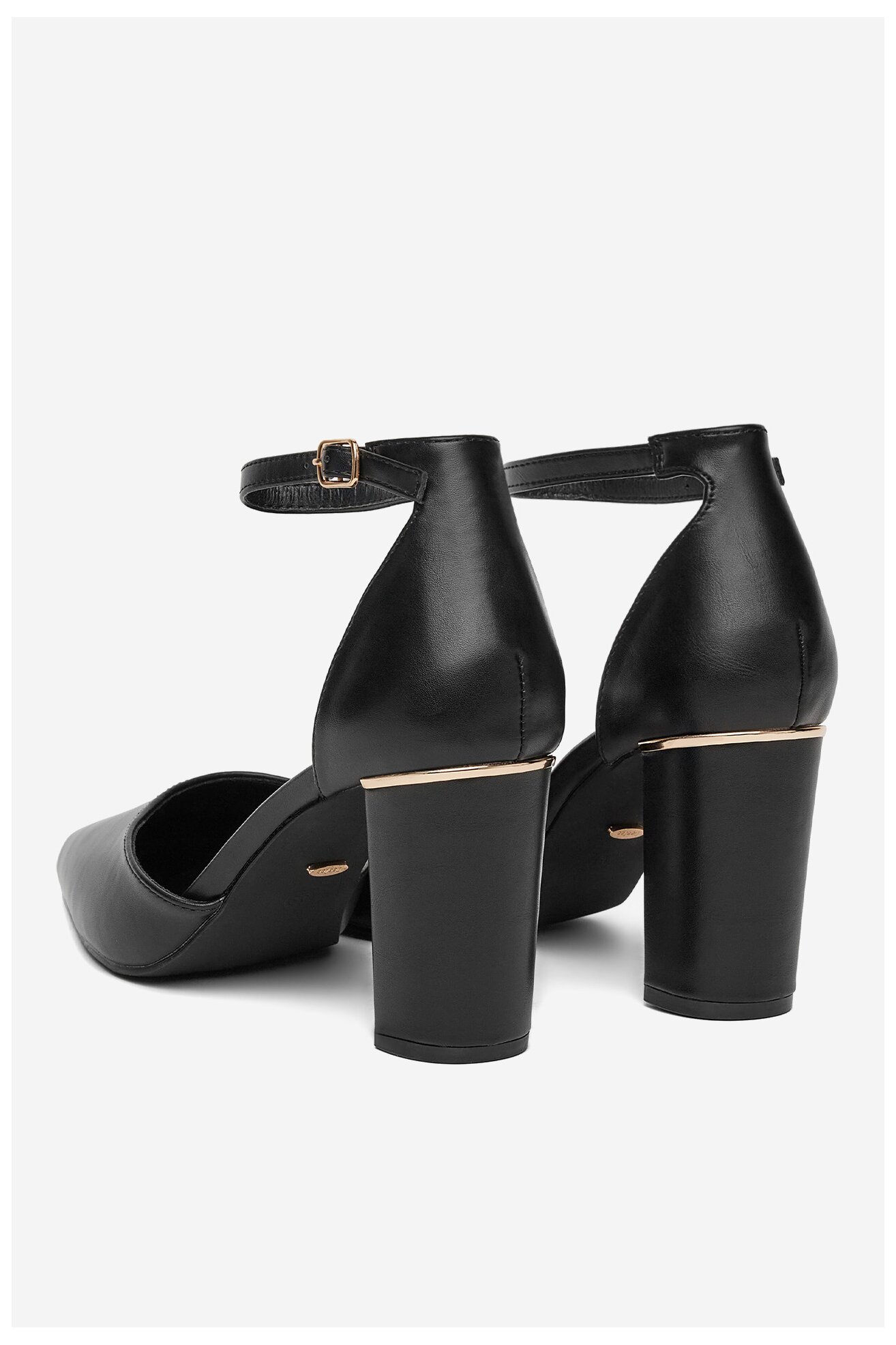 Czółenka DeeZee LWXH916-4 Czarny