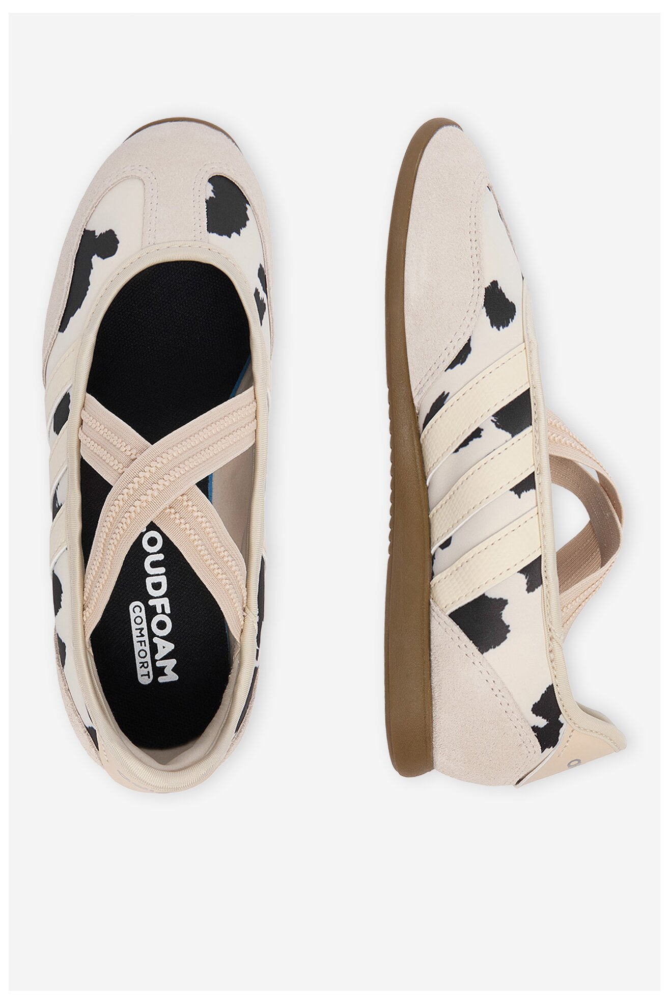 Baleriny adidas CEO-BARREDA MARY JANE KI2755 Biały