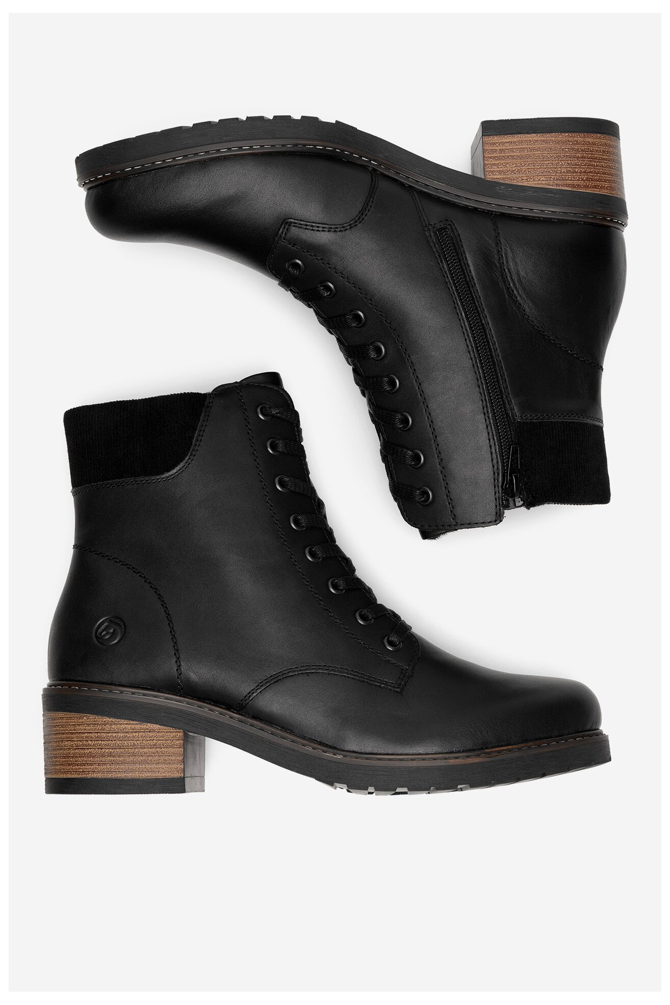 Csizma Remonte D1A70-00 FEKETE