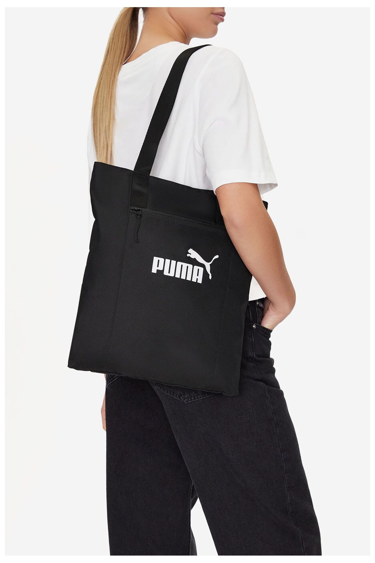 Дамска чанта Puma BASE EA TOTE 9172401 ЧЕРЕН