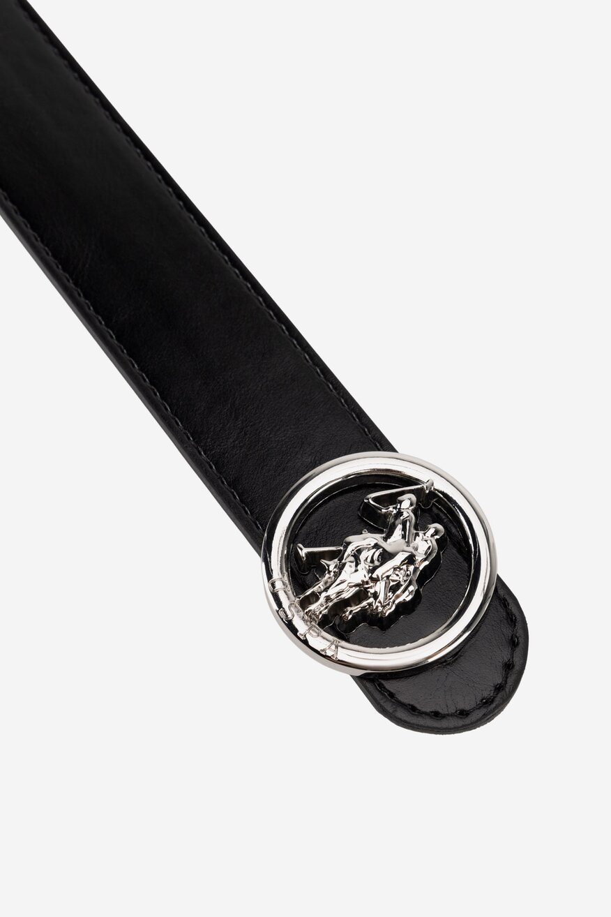 Дамски колан U.S. POLO ASSN. ЧЕРЕН - 5903419110702