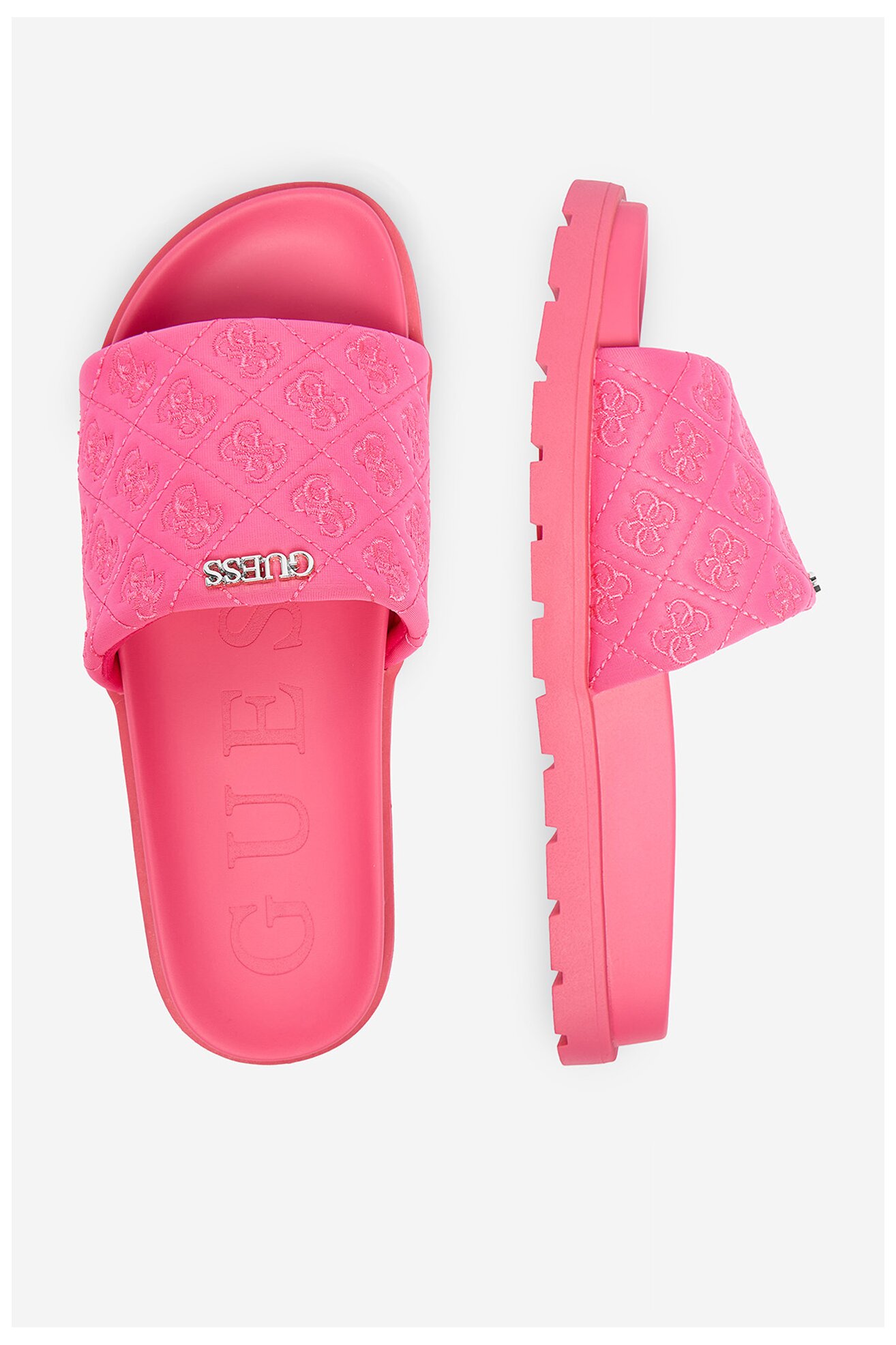 Шльопанець GUESS CEOWB-CS6702-01A РОЖЕВИЙ