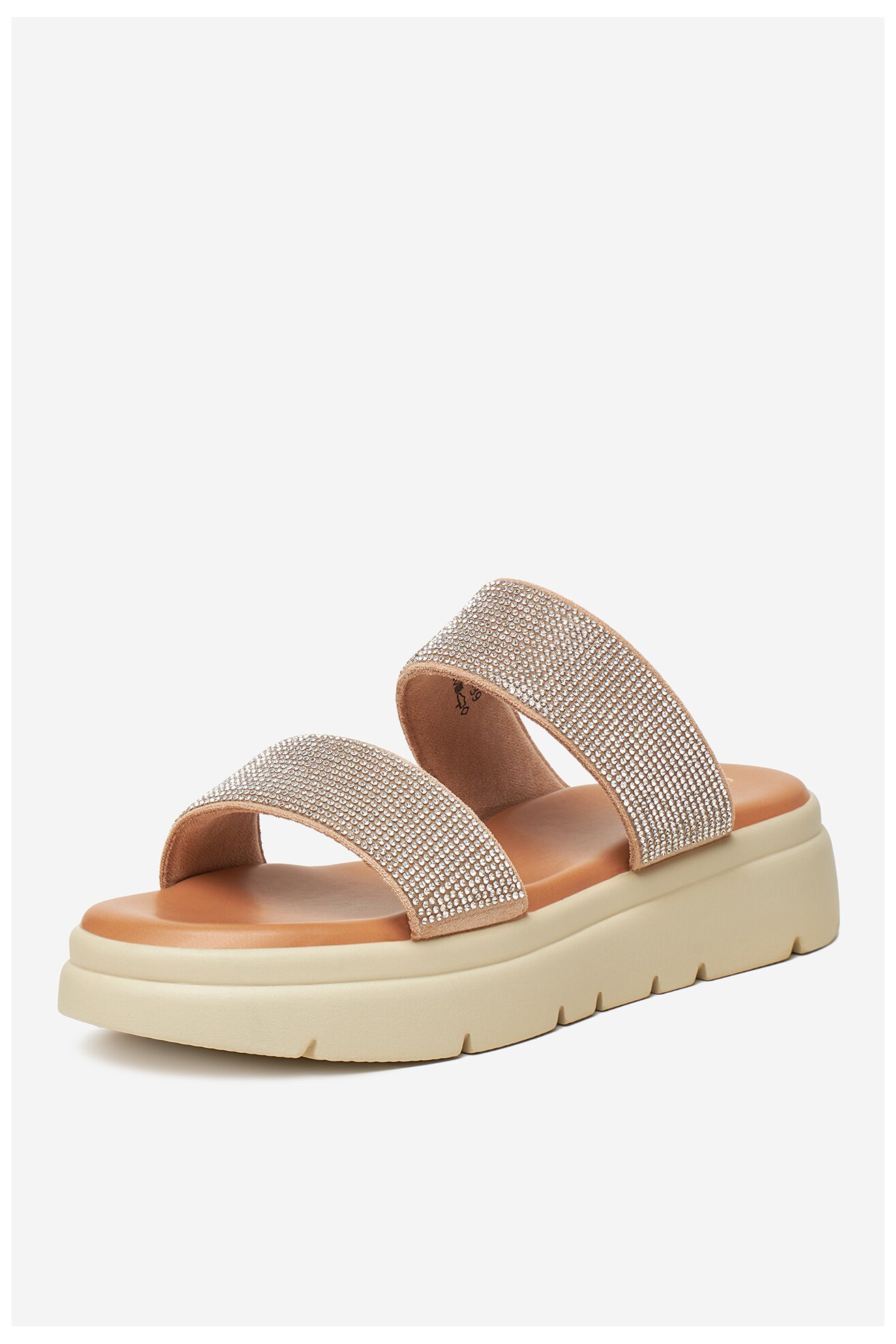 Шльопанець Clara Barson H3T9409-1 БЕЖЕВИЙ