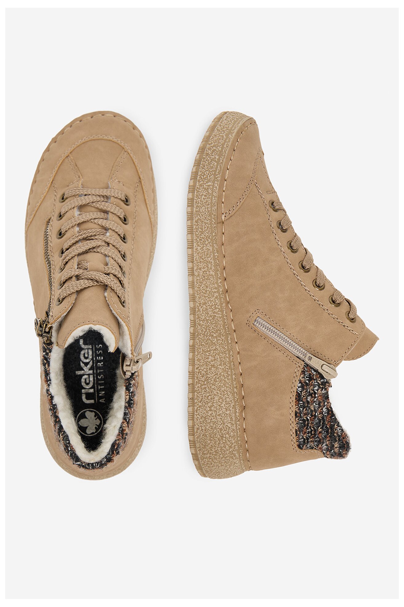 Trzewiki Rieker 50903-20 Beżowy