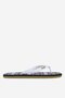 Plážové pantofle Kappa 371D2UW White - Black - Green Military MIX