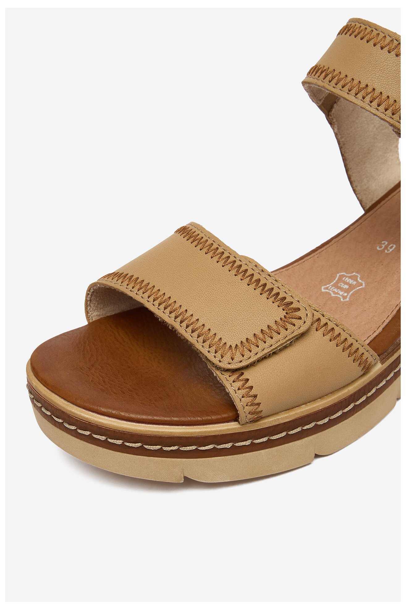 Sandały Remonte CEO-D2L58-61 Beżowy ciemny