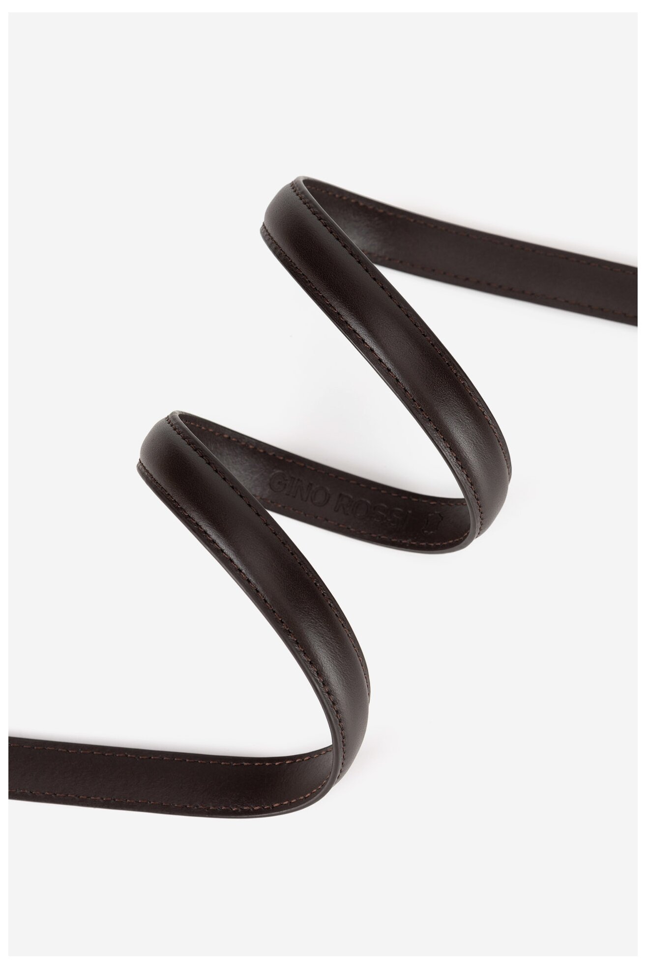 Pasek damski Gino Rossi BLYL24003-2 SVL Brązowy