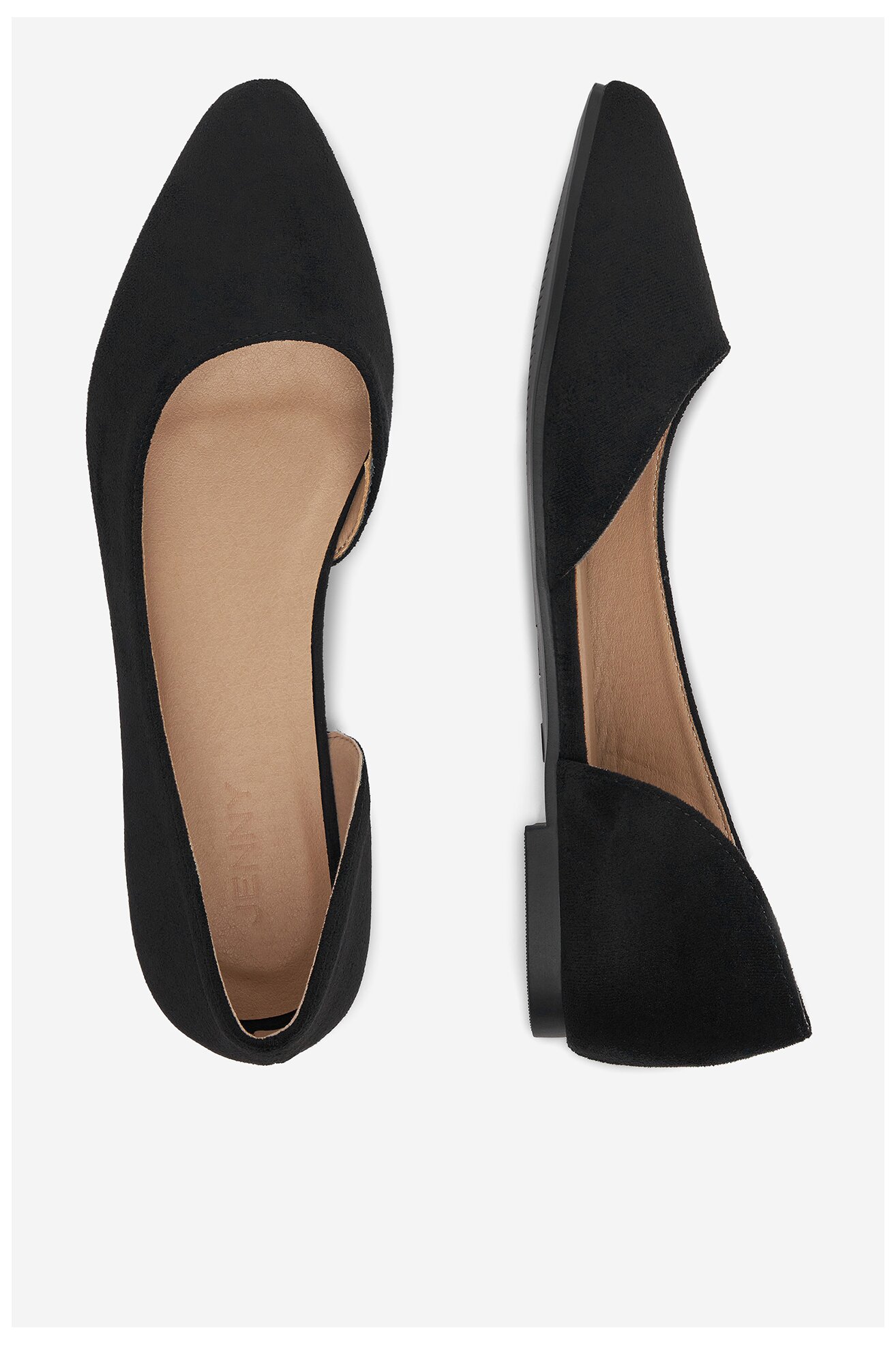 Baleriny Jenny JANE WS2108-08 Czarny