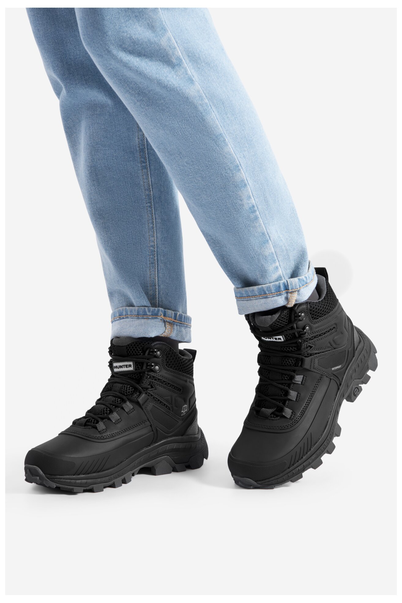 Obuwie trekkingowe HUNTER AWW EVERGREEN SNOW HIKER (W) Czarny