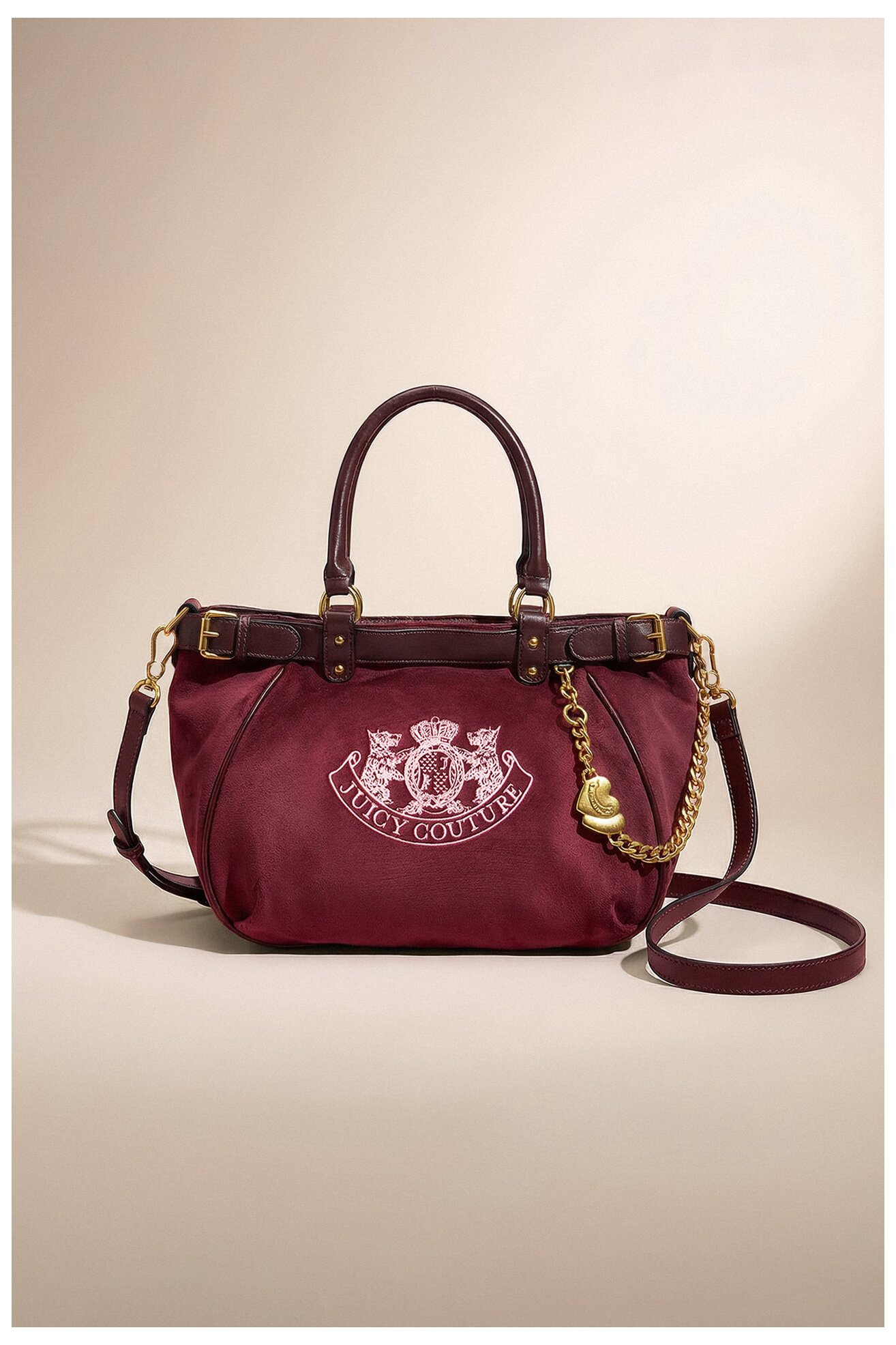 Kézitáska Juicy Couture CEO-BIJXT8987WZC BORDÓ
