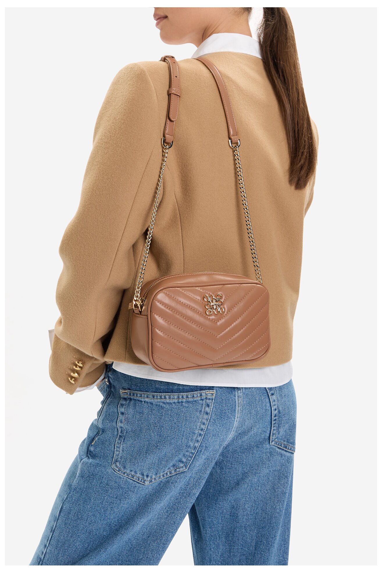 Сумка З Ремінцем NINE WEST CEO-MARY-LA513-89 БЕЖЕВИЙ