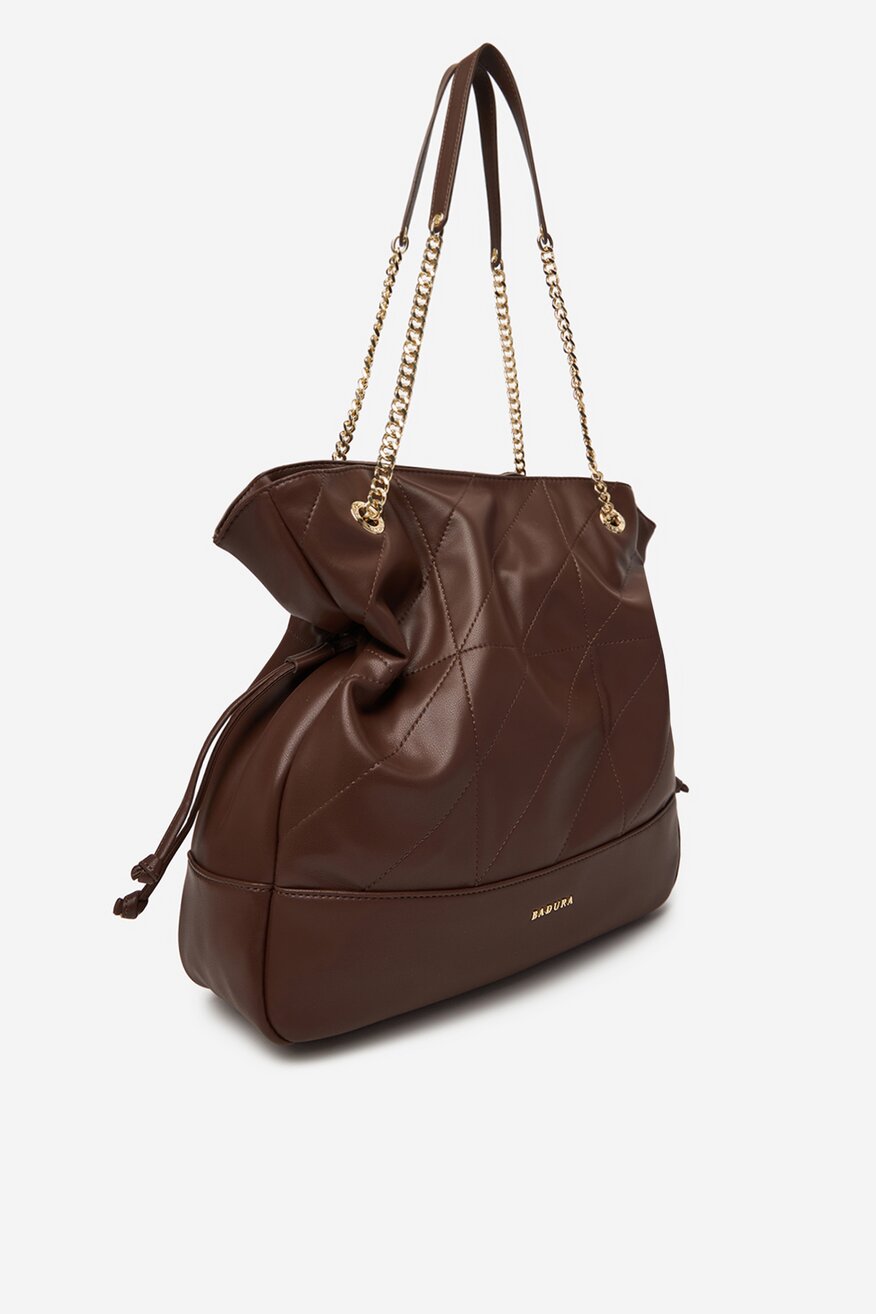 Kézitáska Badura SÖTÉTBARNA - 5906751285411
