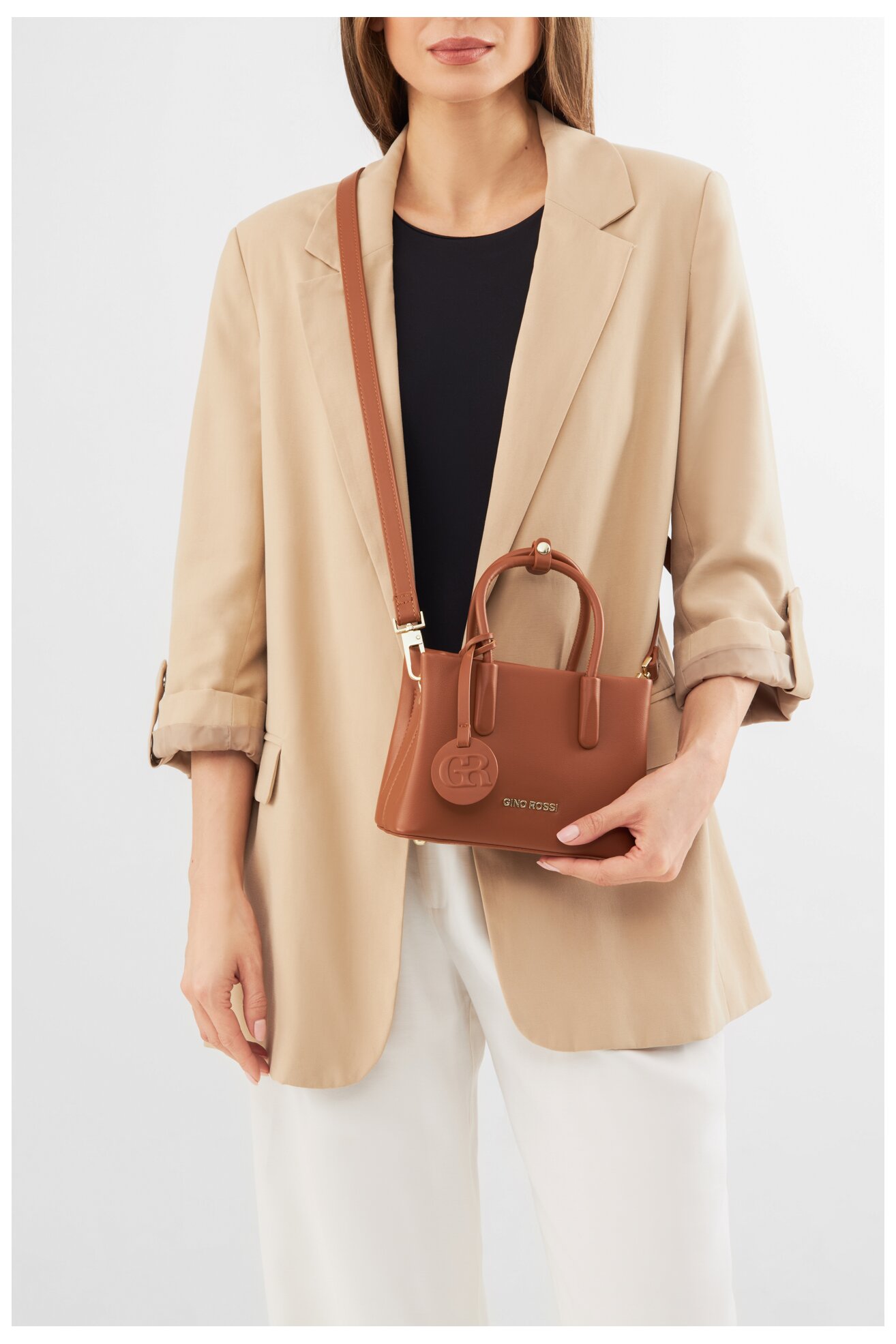 Torebka Gino Rossi OJ-82714 Camel