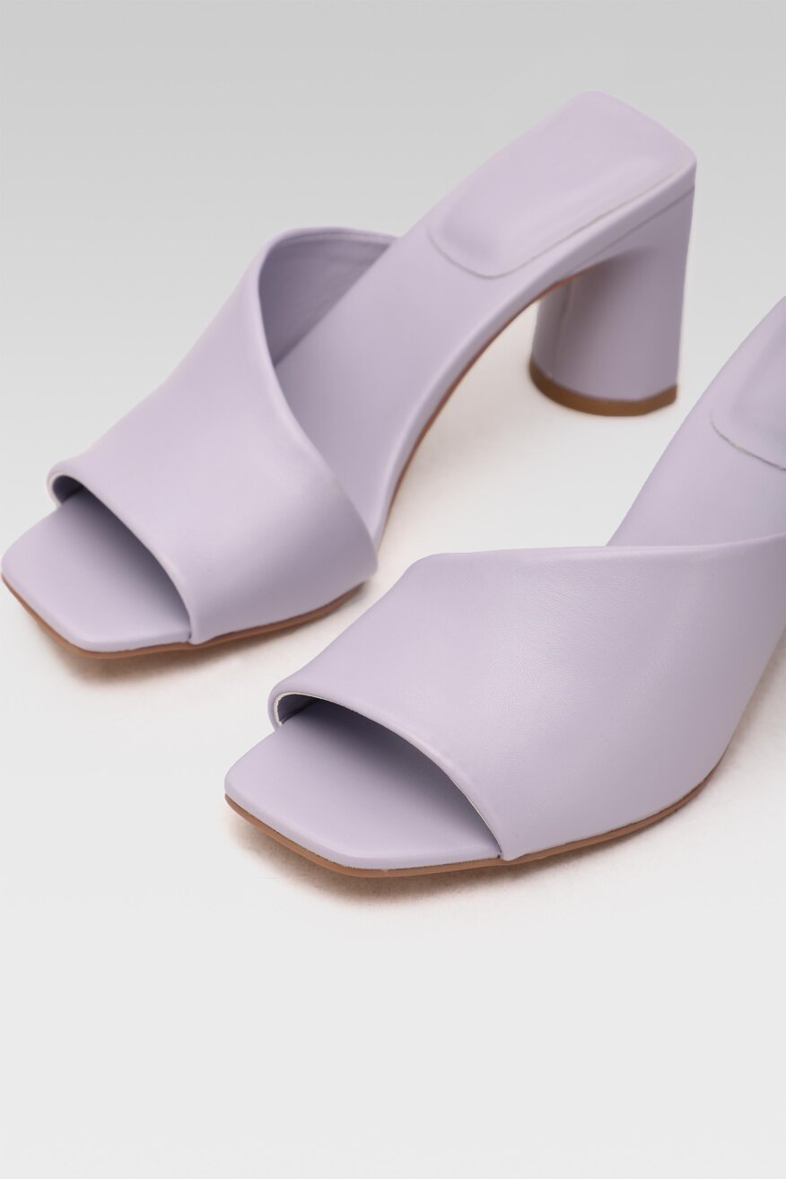 Jenny Fairy - Klapki na obcasie fioletowe - 5903698475592