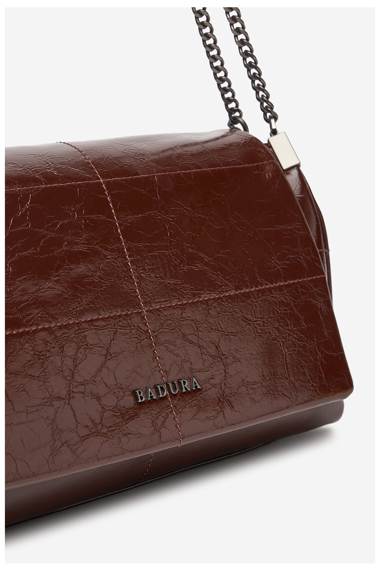 Kézitáska Badura C-AILA-LDA7951 SÖTÉTBARNA