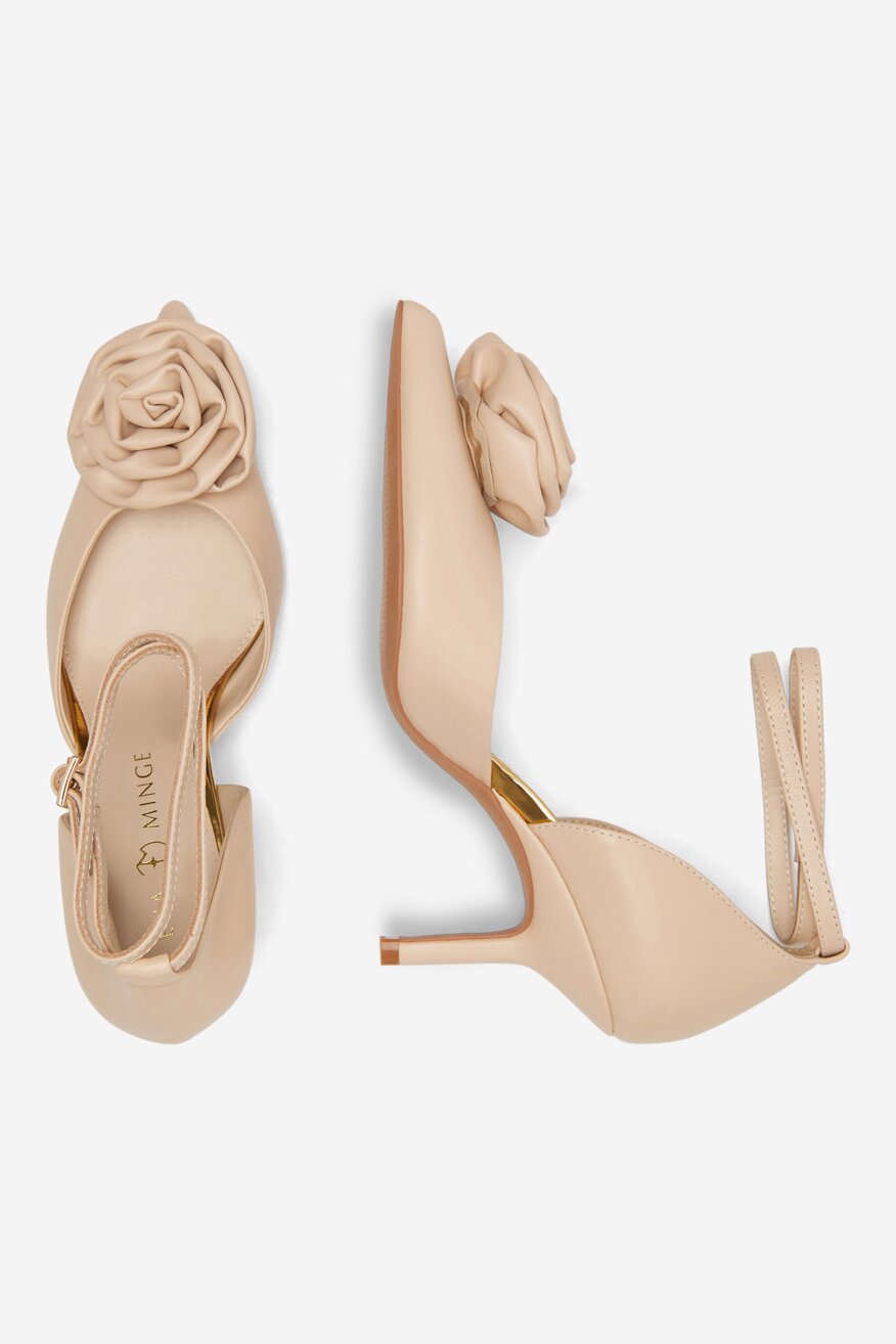 Körömcipő EVA MINGE BÉZS - 5905588290421