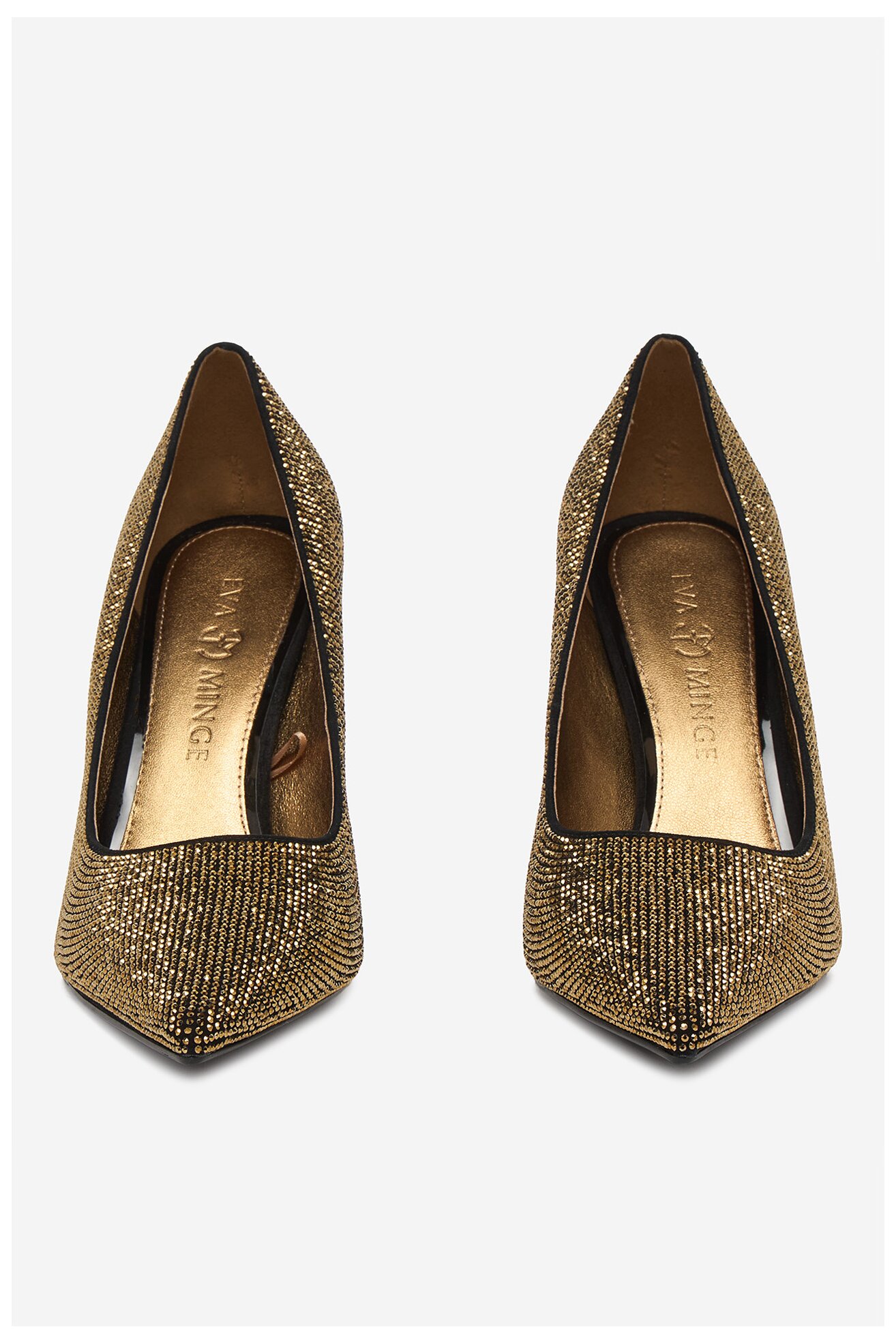 Czółenka EVA MINGE EO-LUISA-LT9058-8 Złoty