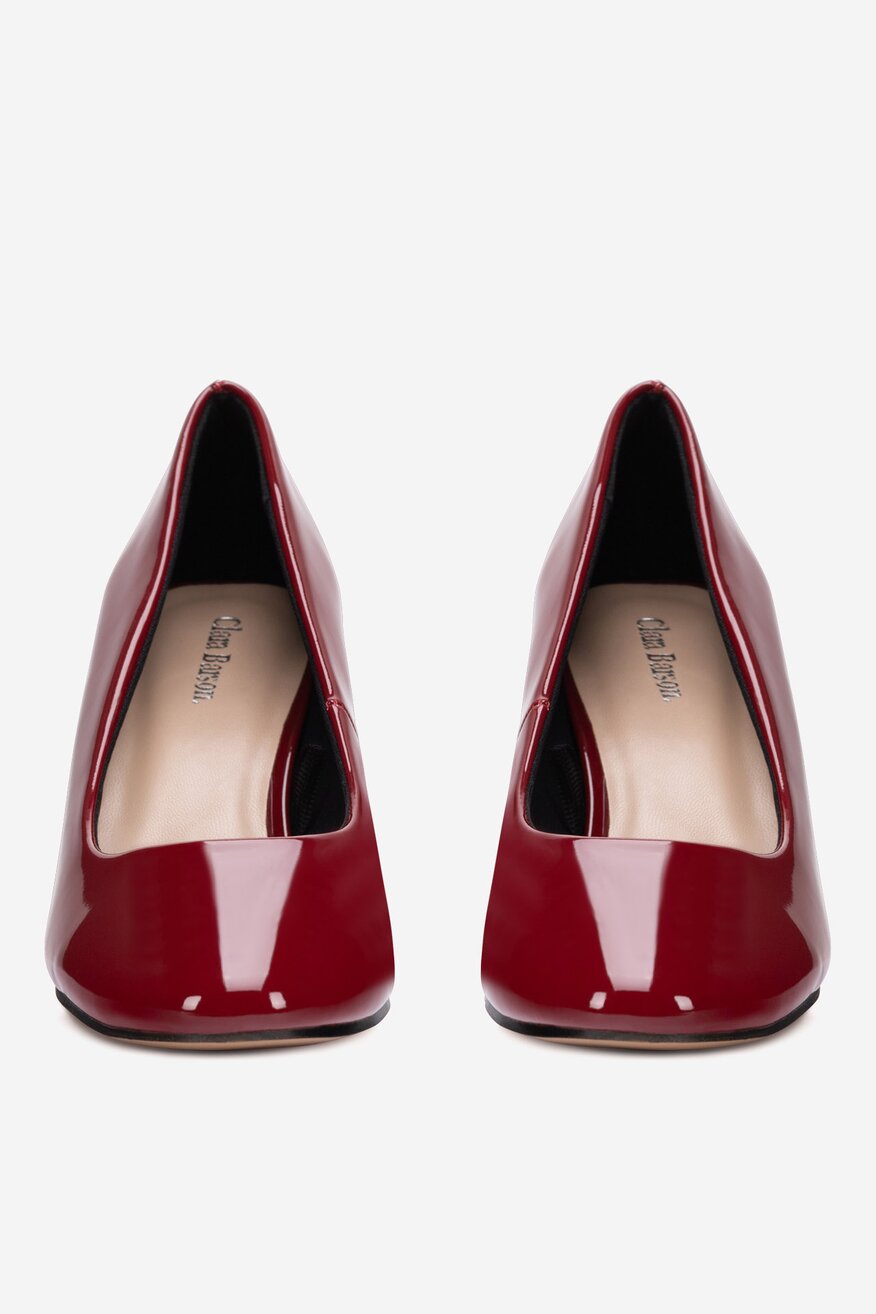 
                Туфлі-Човники Clara Barson БОРДОВИЙ - 5905588773498