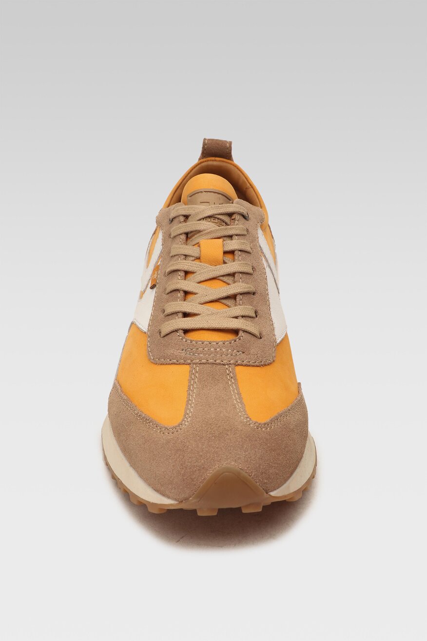 
                Togoshi - Skórzane półbuty beżowe - 5904248660130